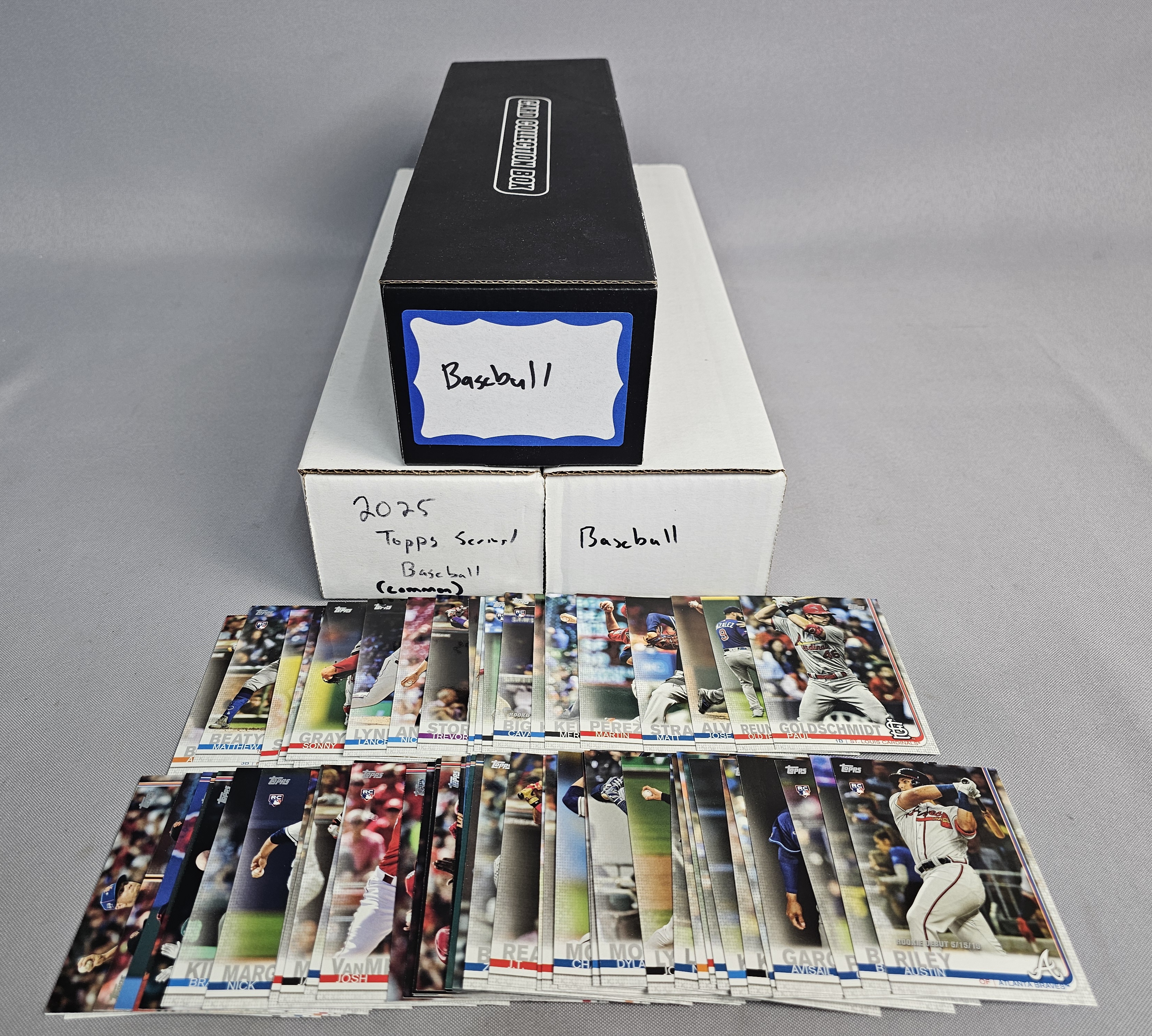 Large Modern Baseball Trading Card Collection