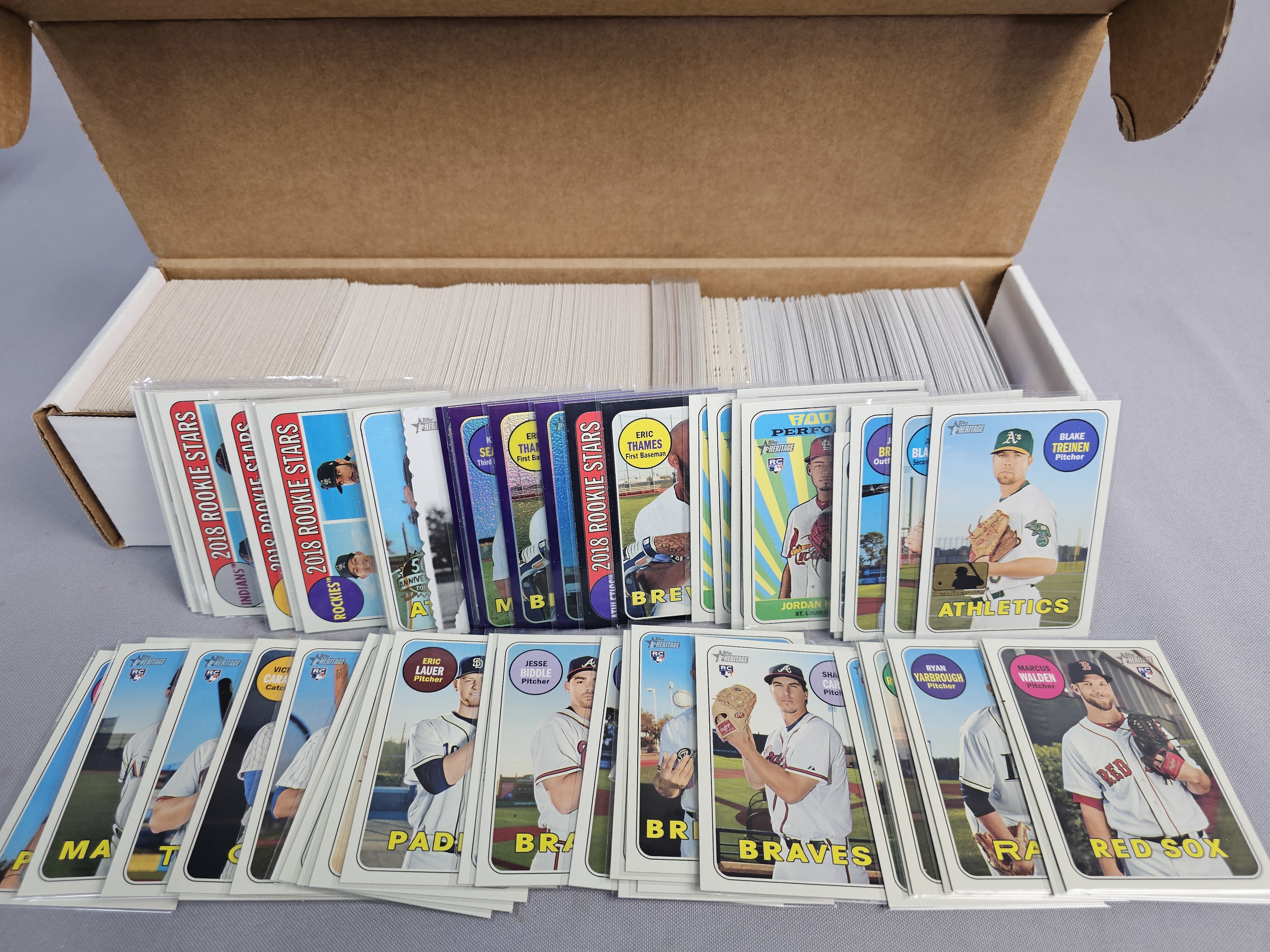 Collection of Modern Topps Baseball Cards