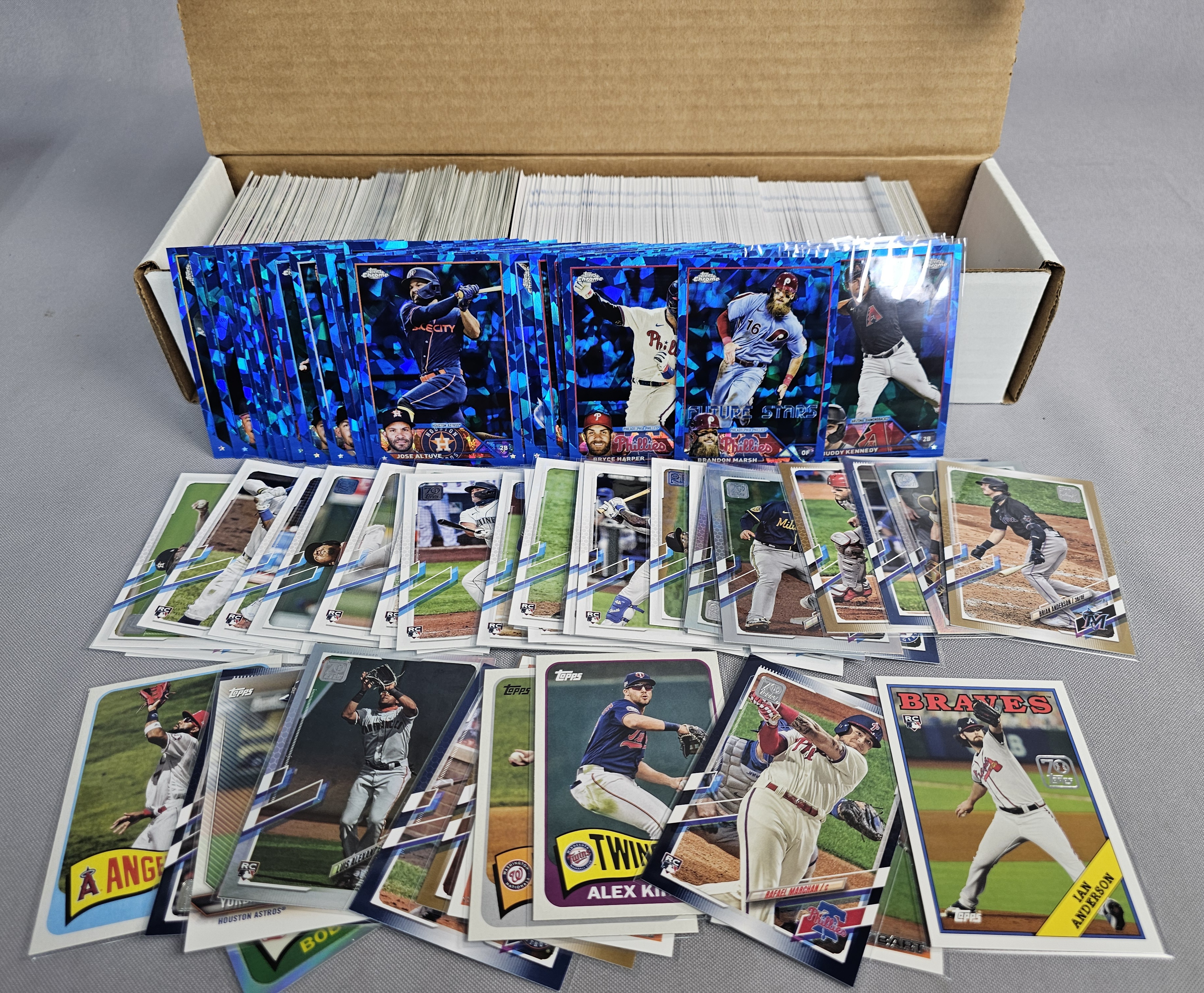 Collection of Modern Topps Baseball Cards