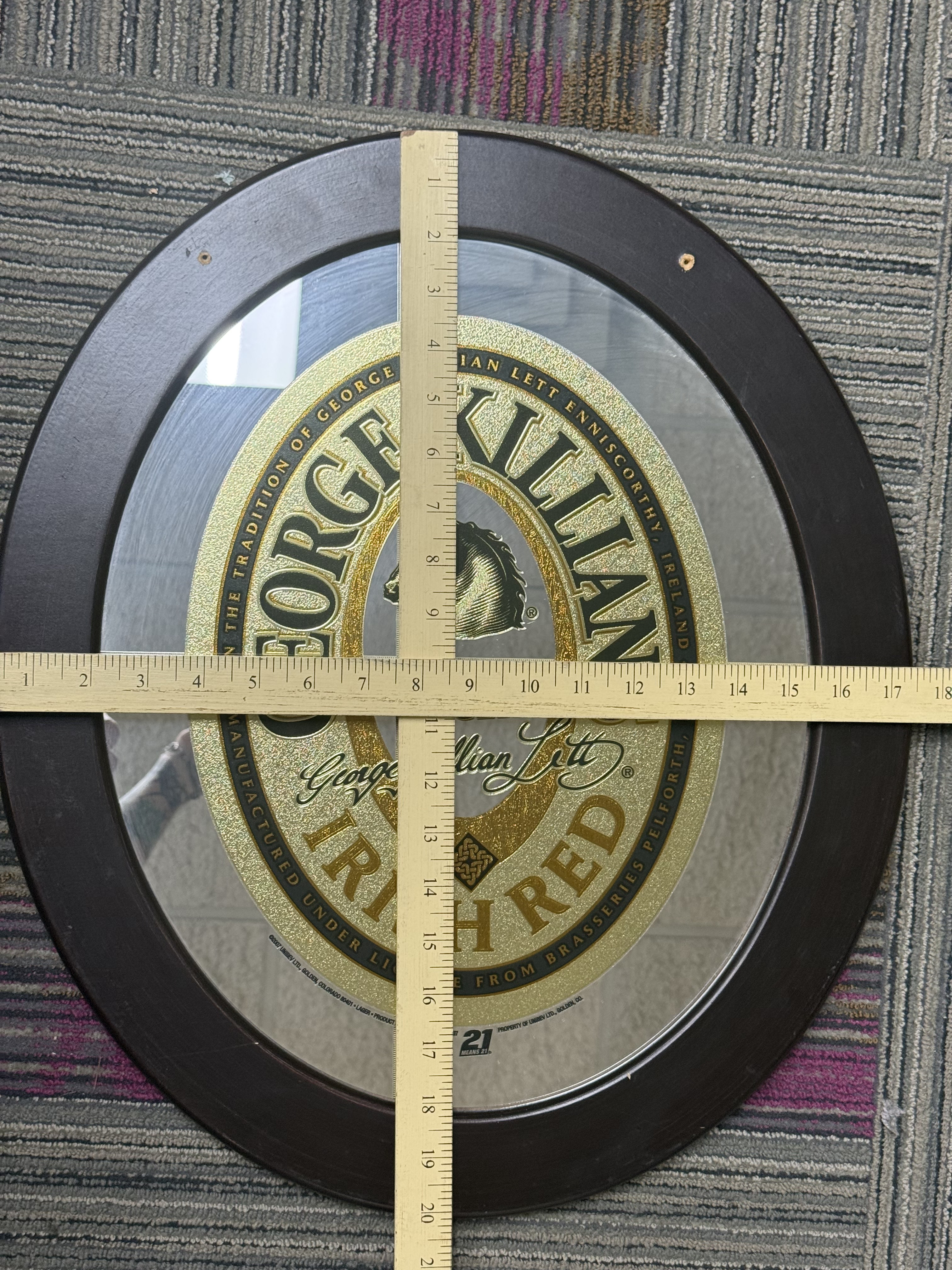 George Killian's Irish Red Bar Mirror