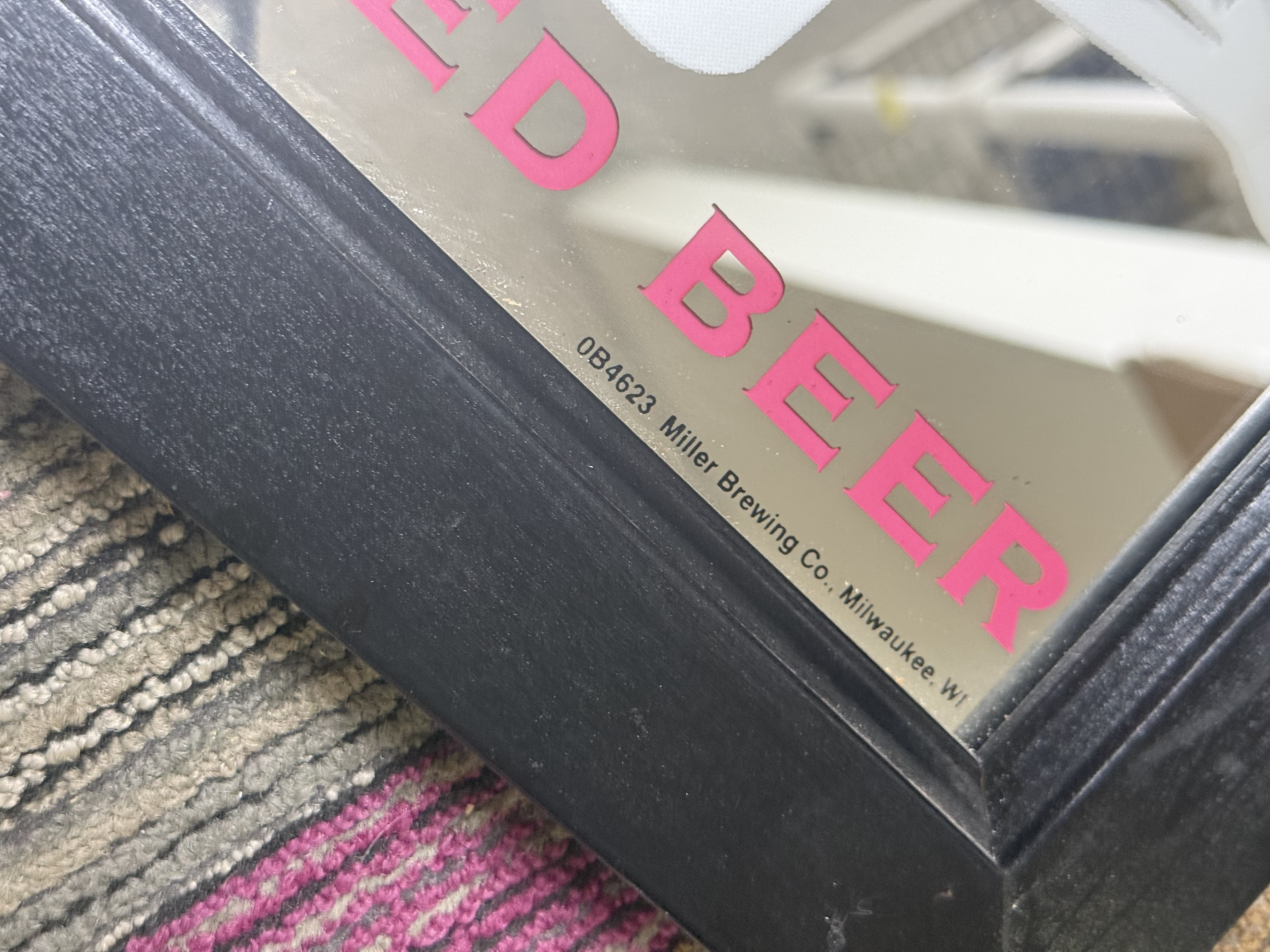 Miller Genuine Draft Advertising Mirror