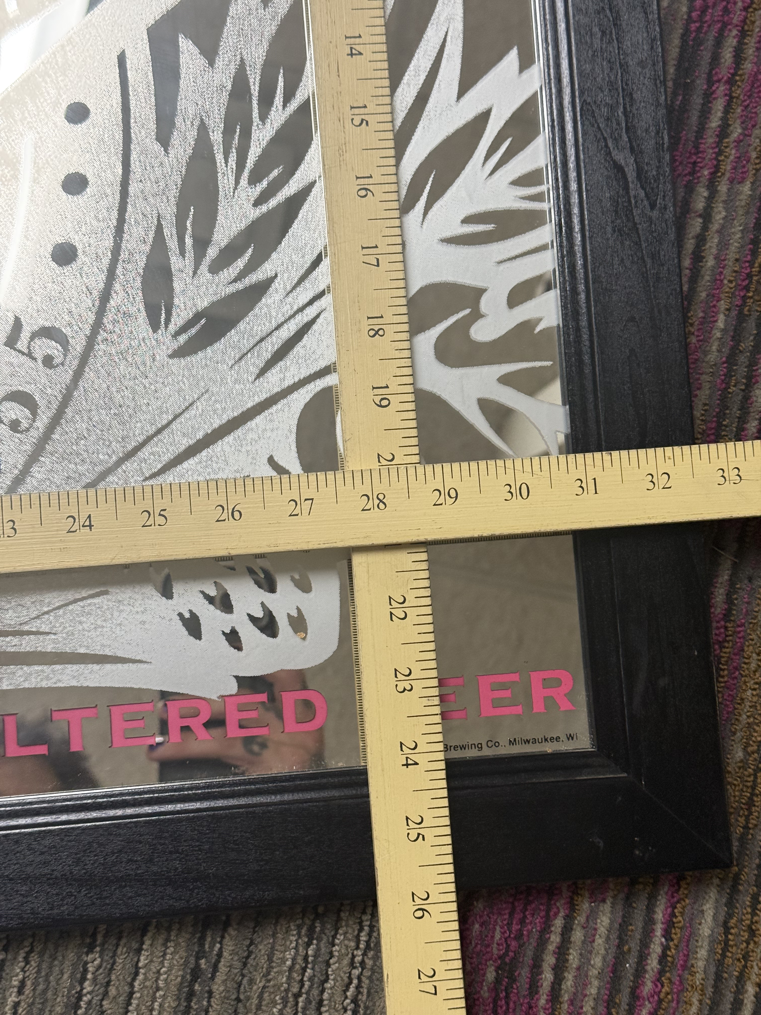 Miller Genuine Draft Advertising Mirror