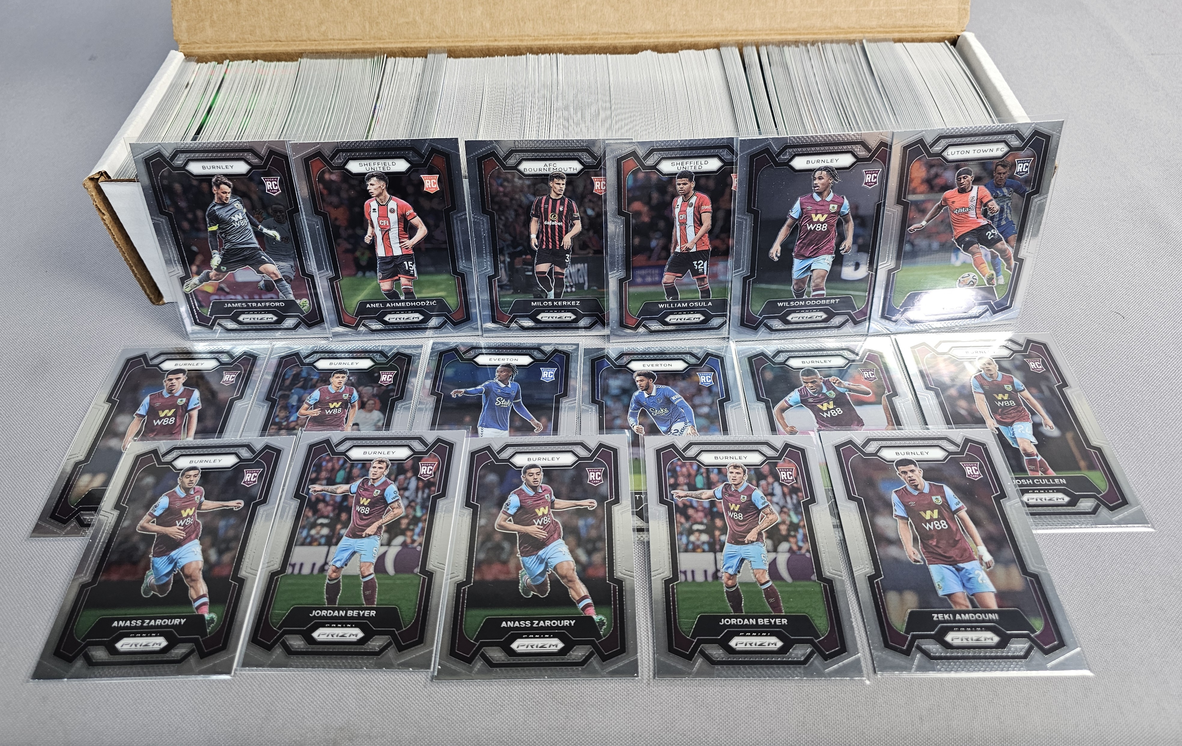 Collection of Modern Soccer Cards