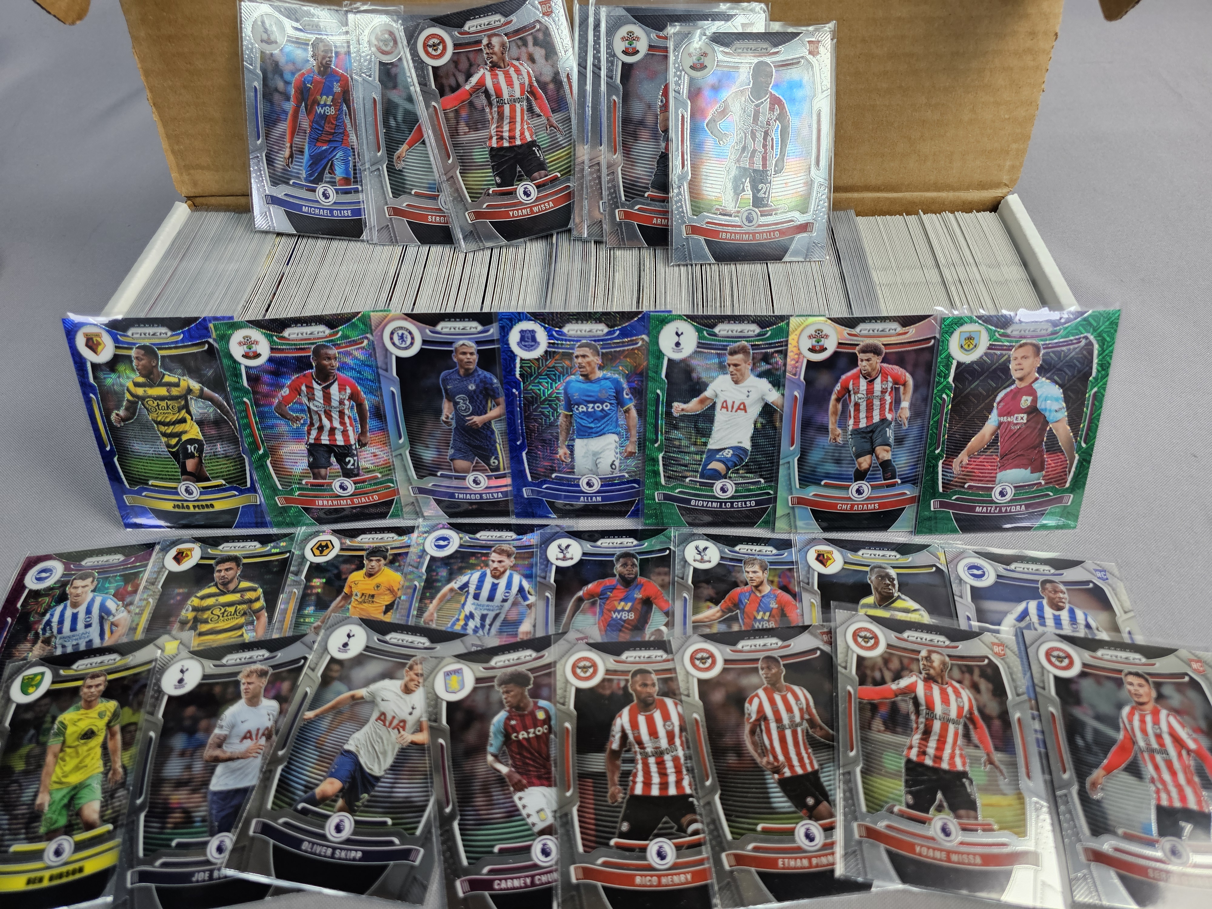 Collection of Modern Soccer Cards