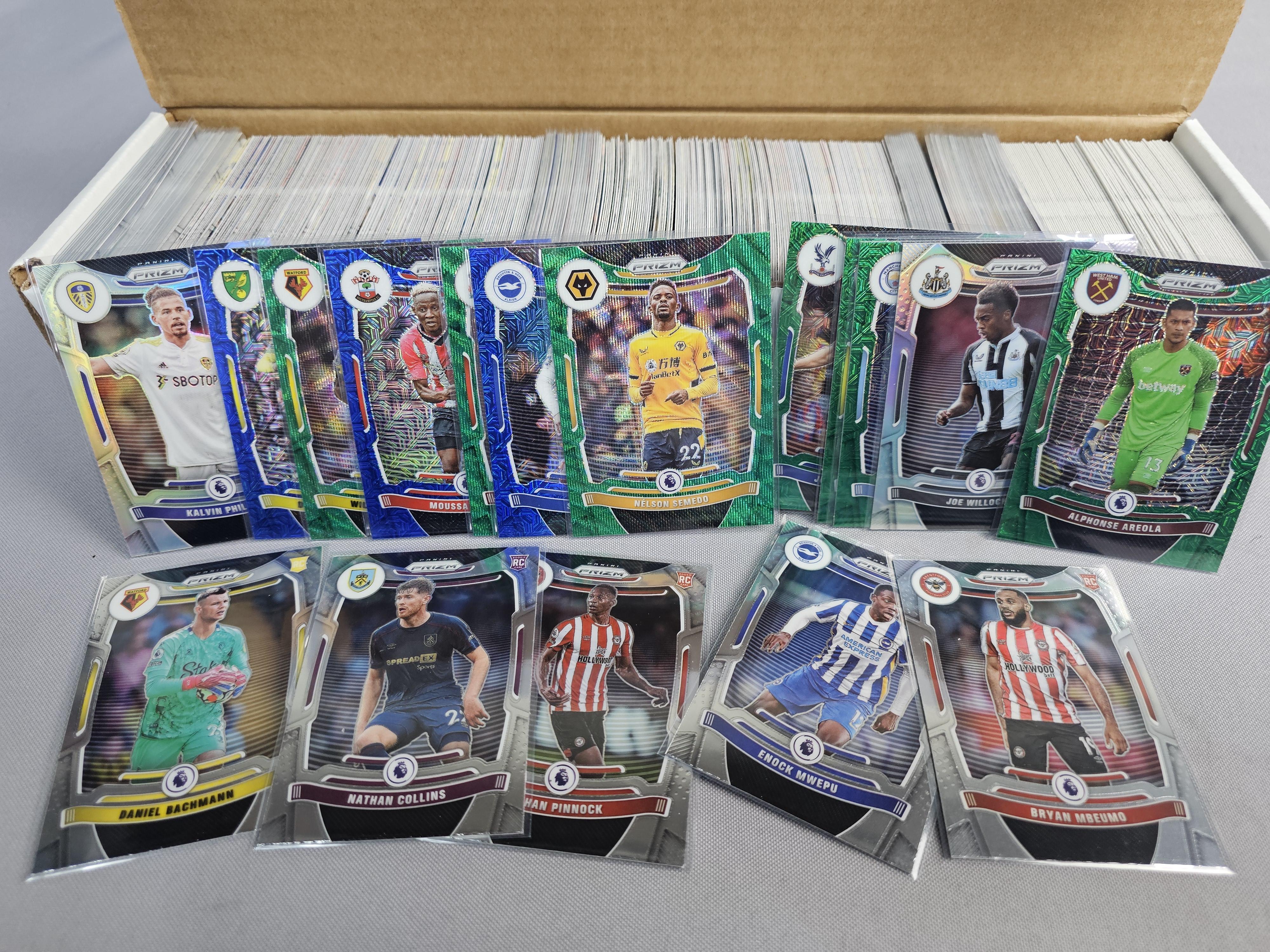 Collection of Modern Soccer Cards