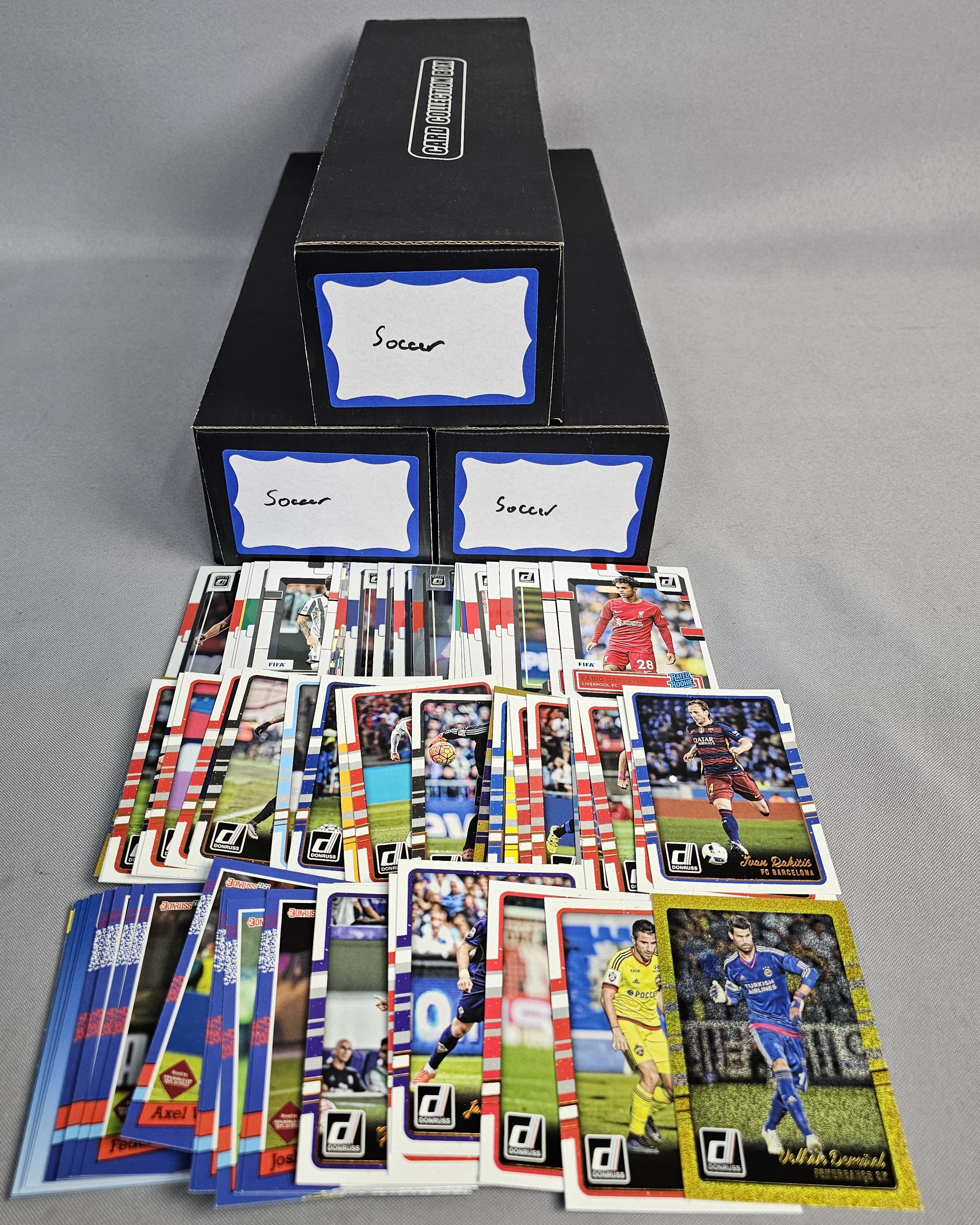 Large Panini and Topps Soccer Card Collection