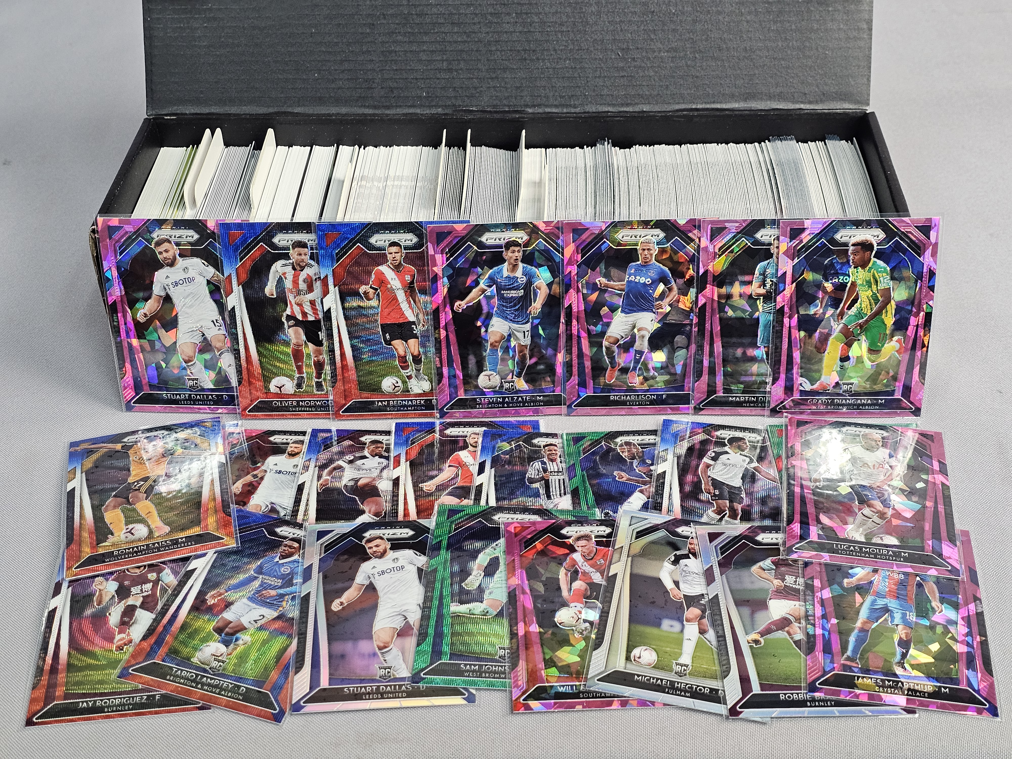 Large Soccer Trading Card Collection