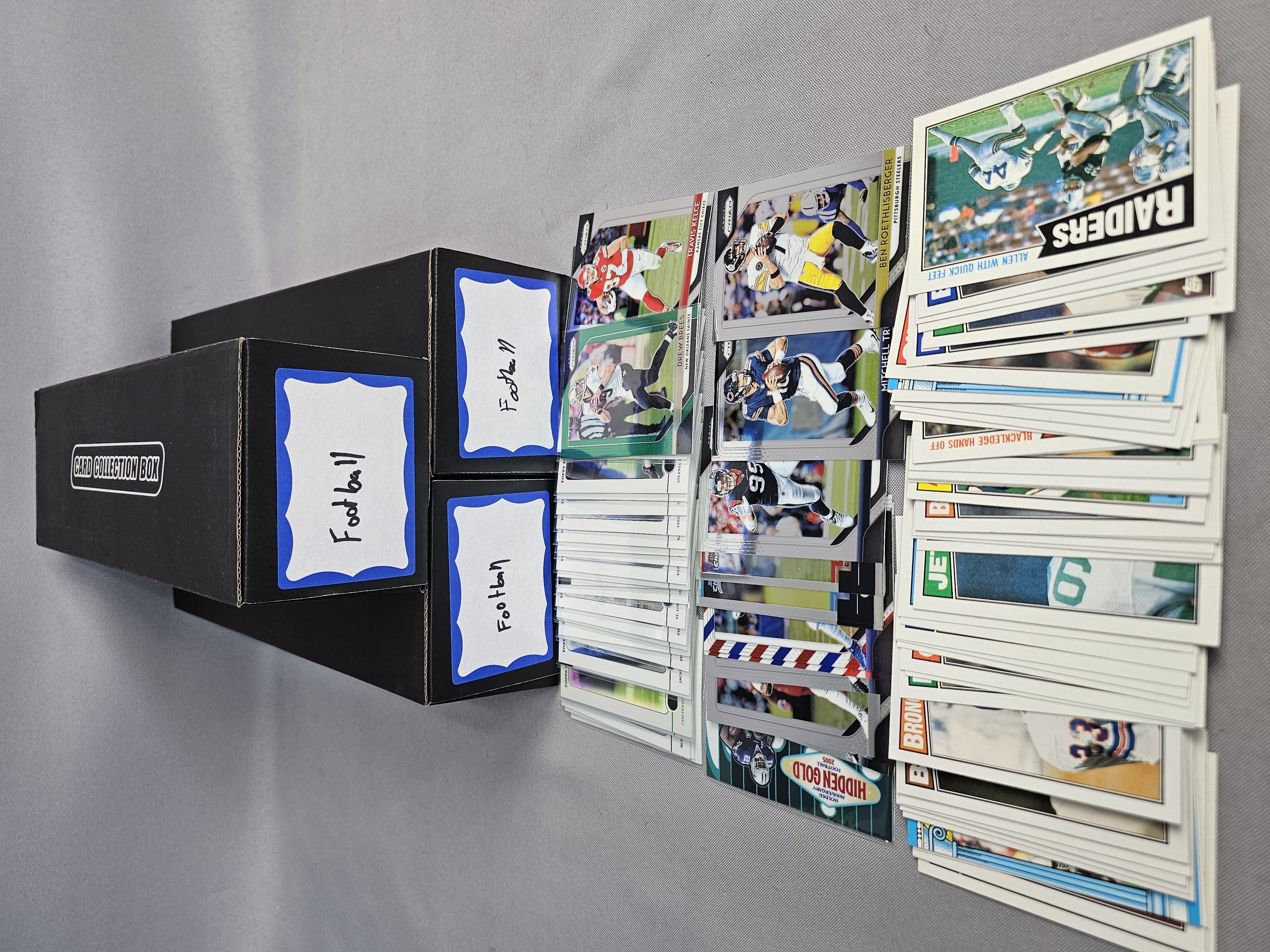 Large Multi-Era NFL Football Collection