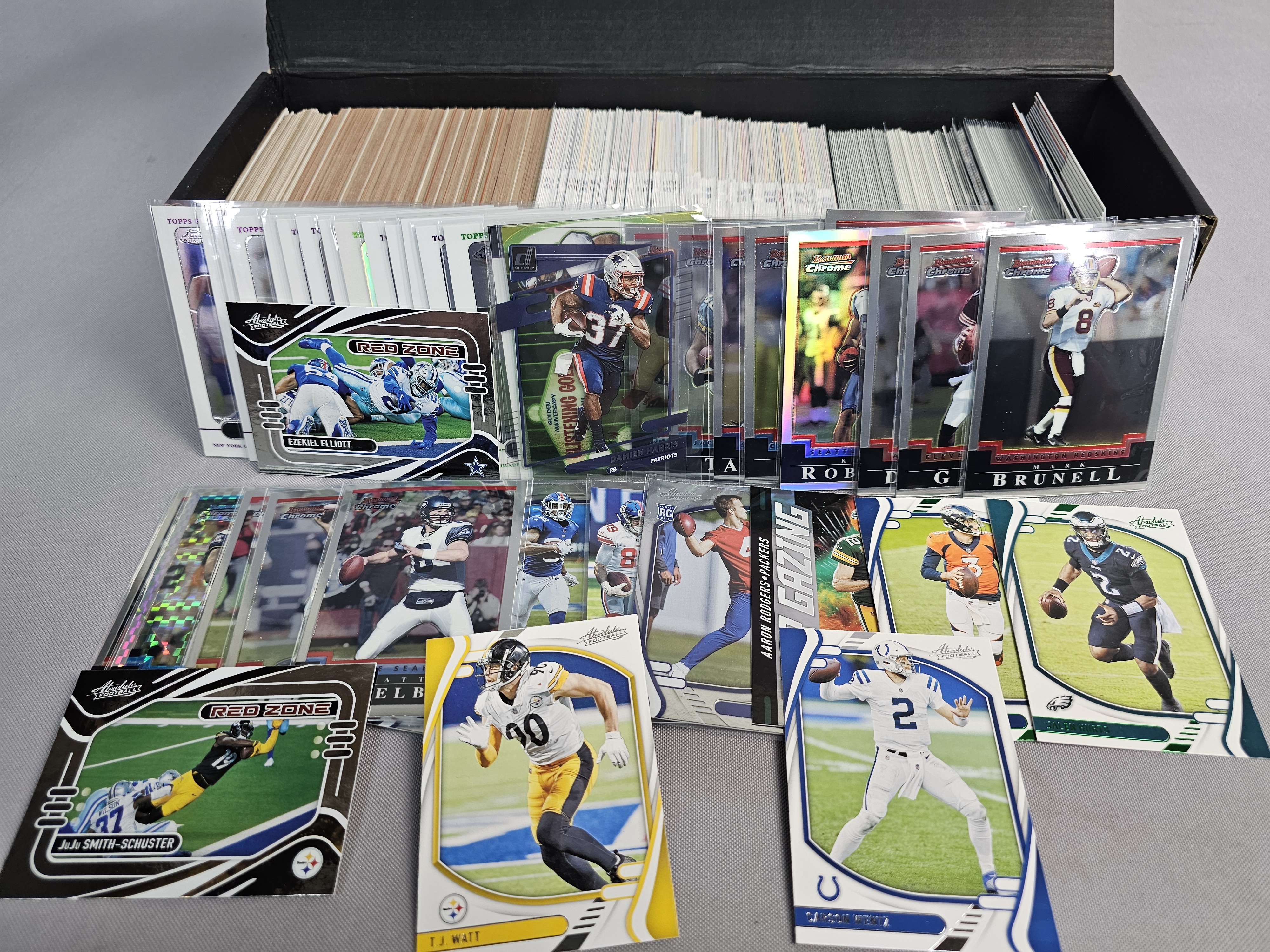 Large Multi-Era NFL Football Collection