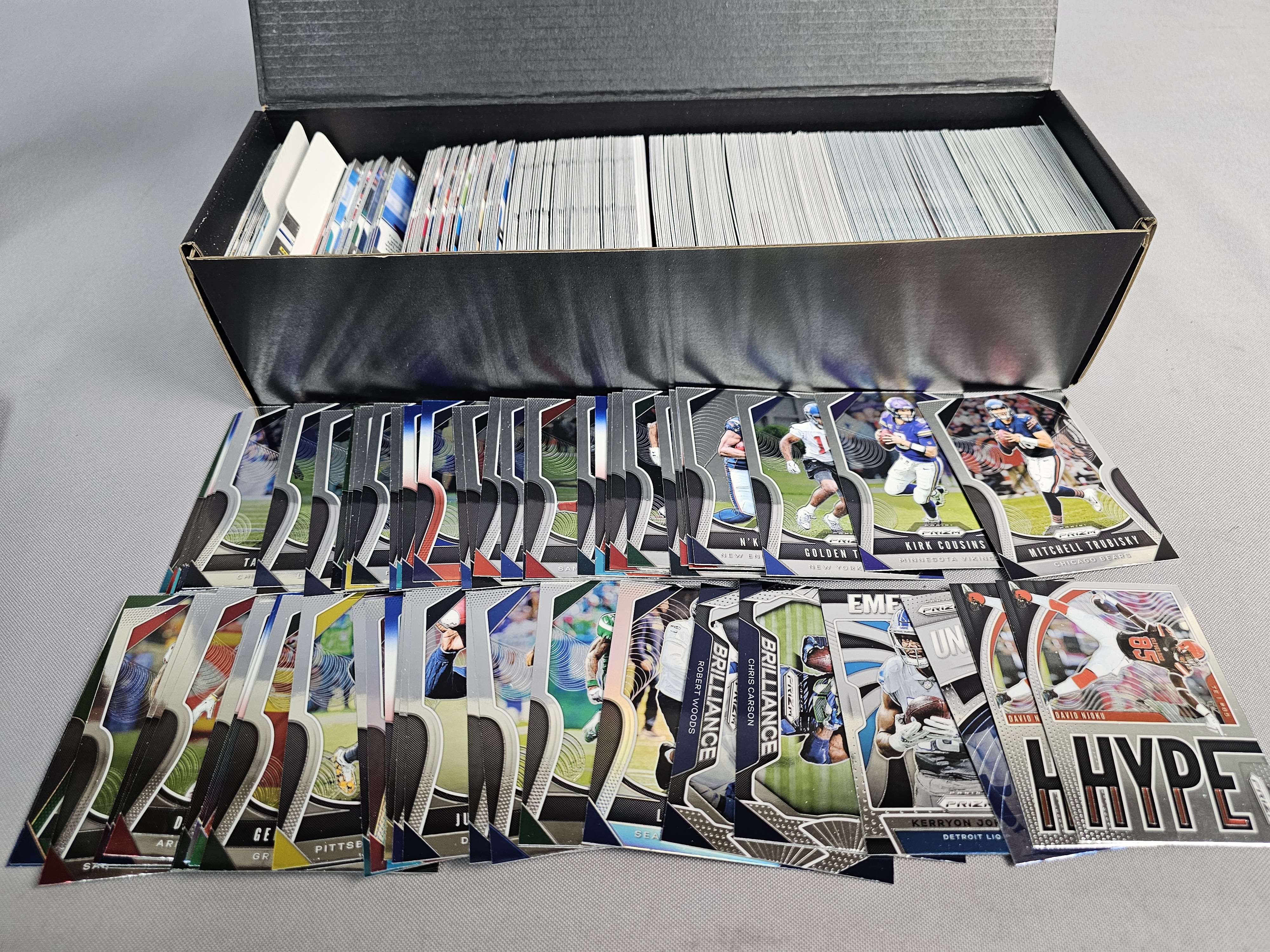 Large Multi-Era NFL Football Collection