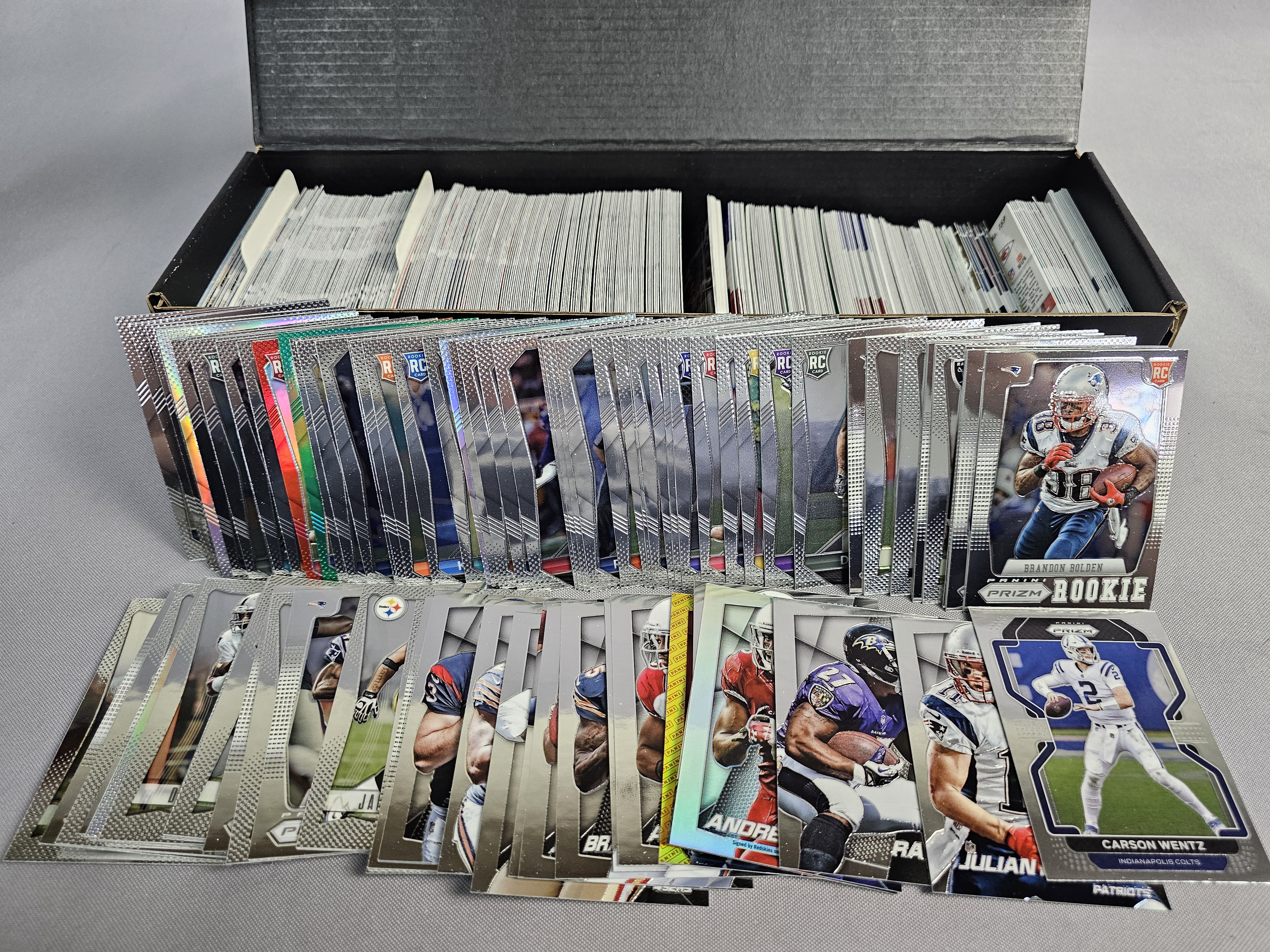 Large Multi-Era NFL Football Collection