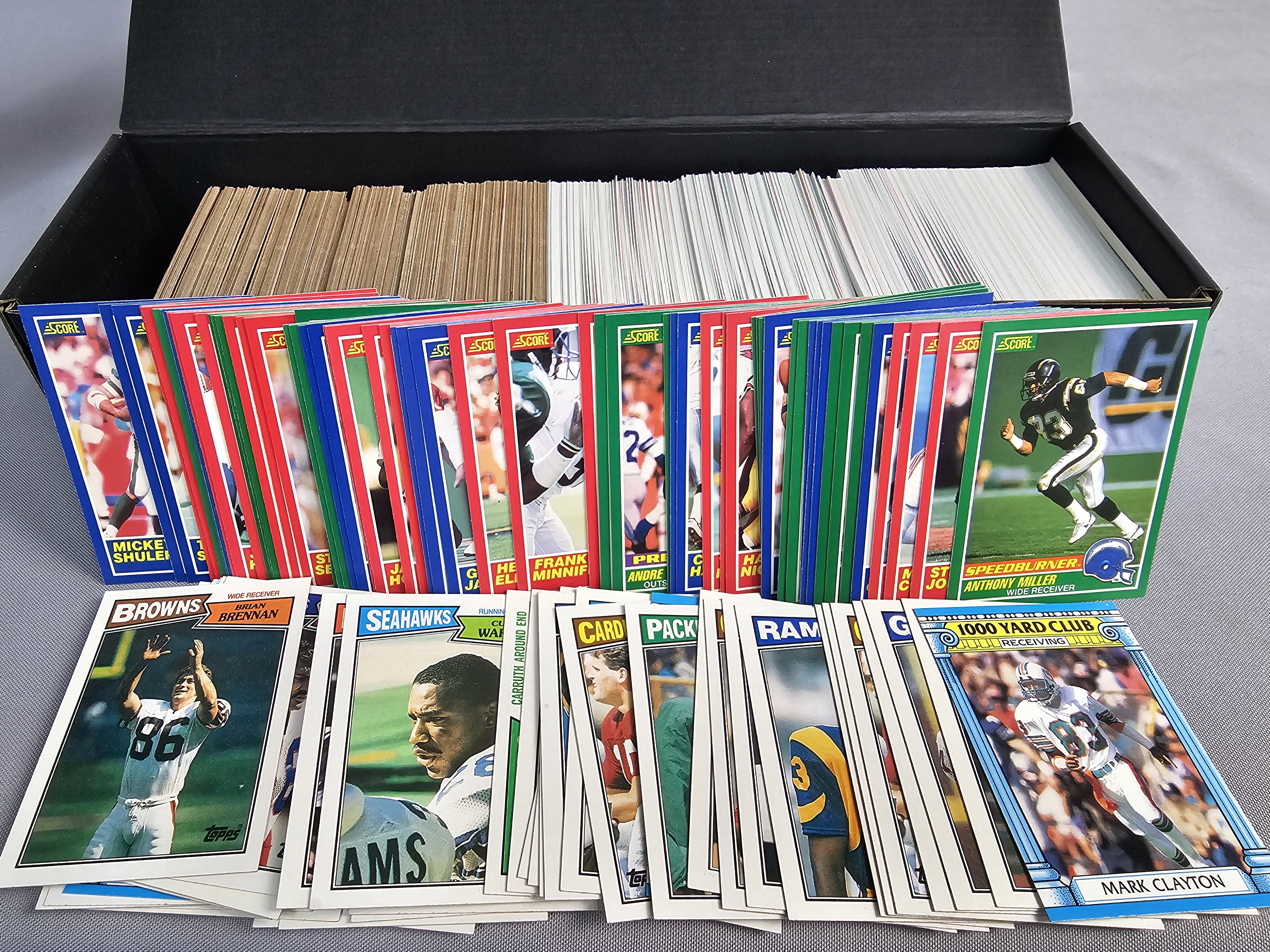 Large Multi-Era NFL Football Collection