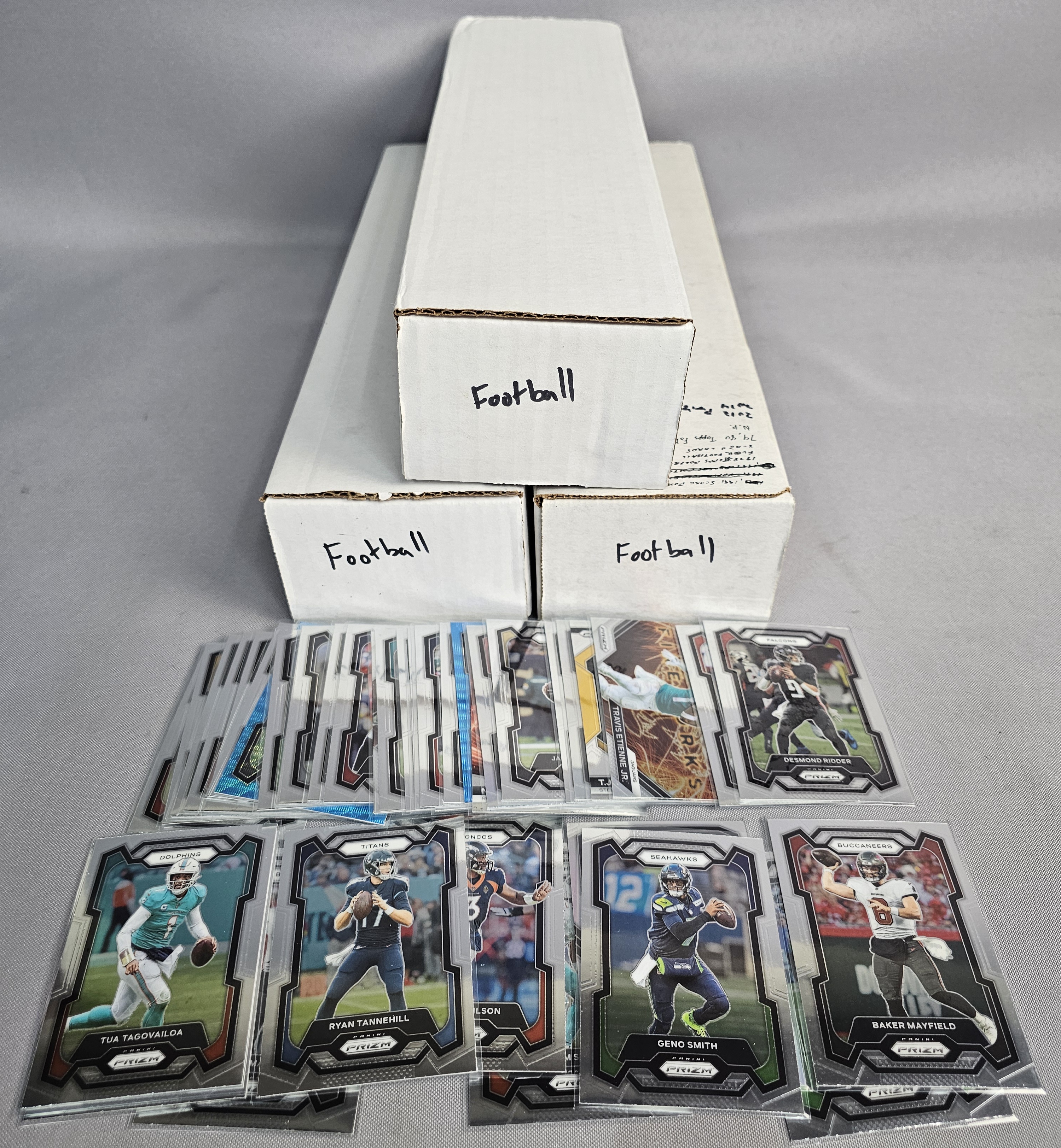 Extensive Football Card Collection