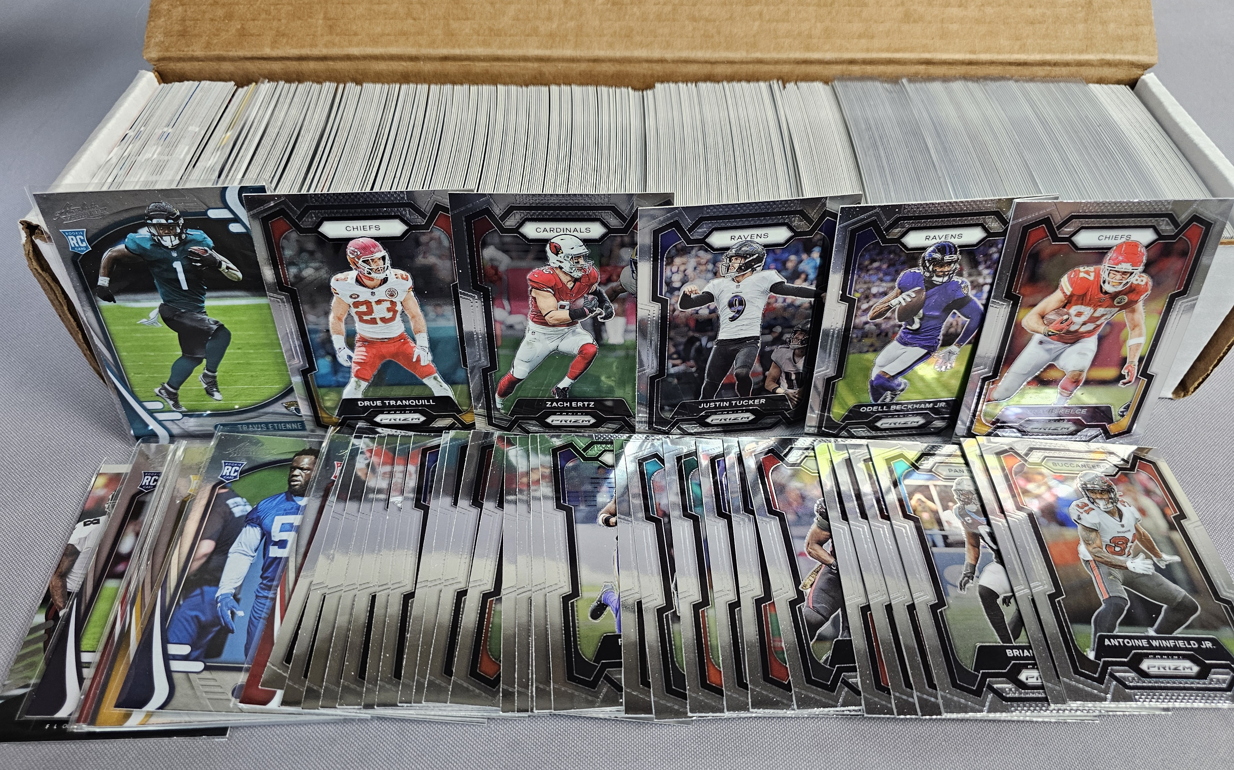 Extensive Football Card Collection