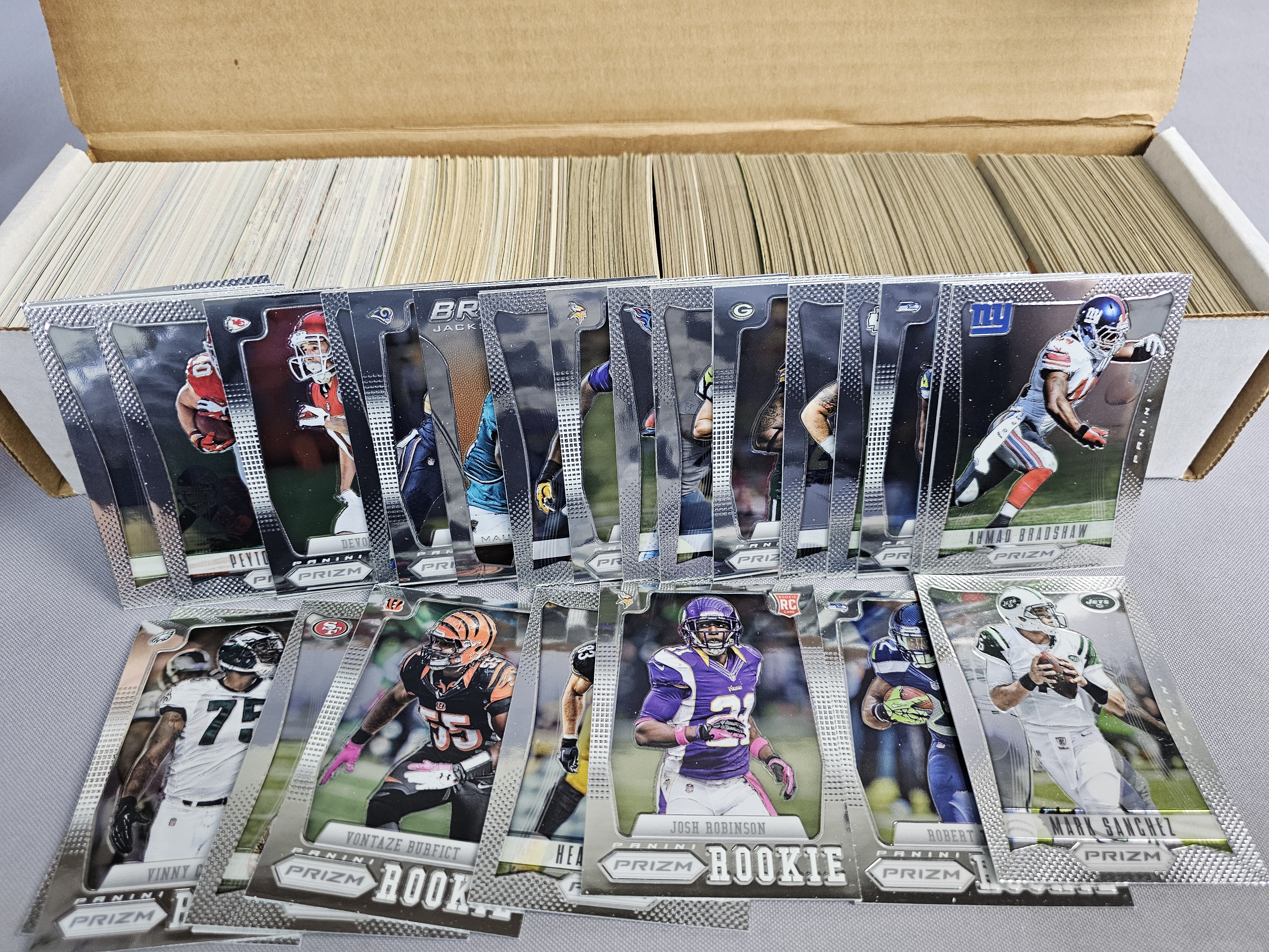 Extensive Football Card Collection