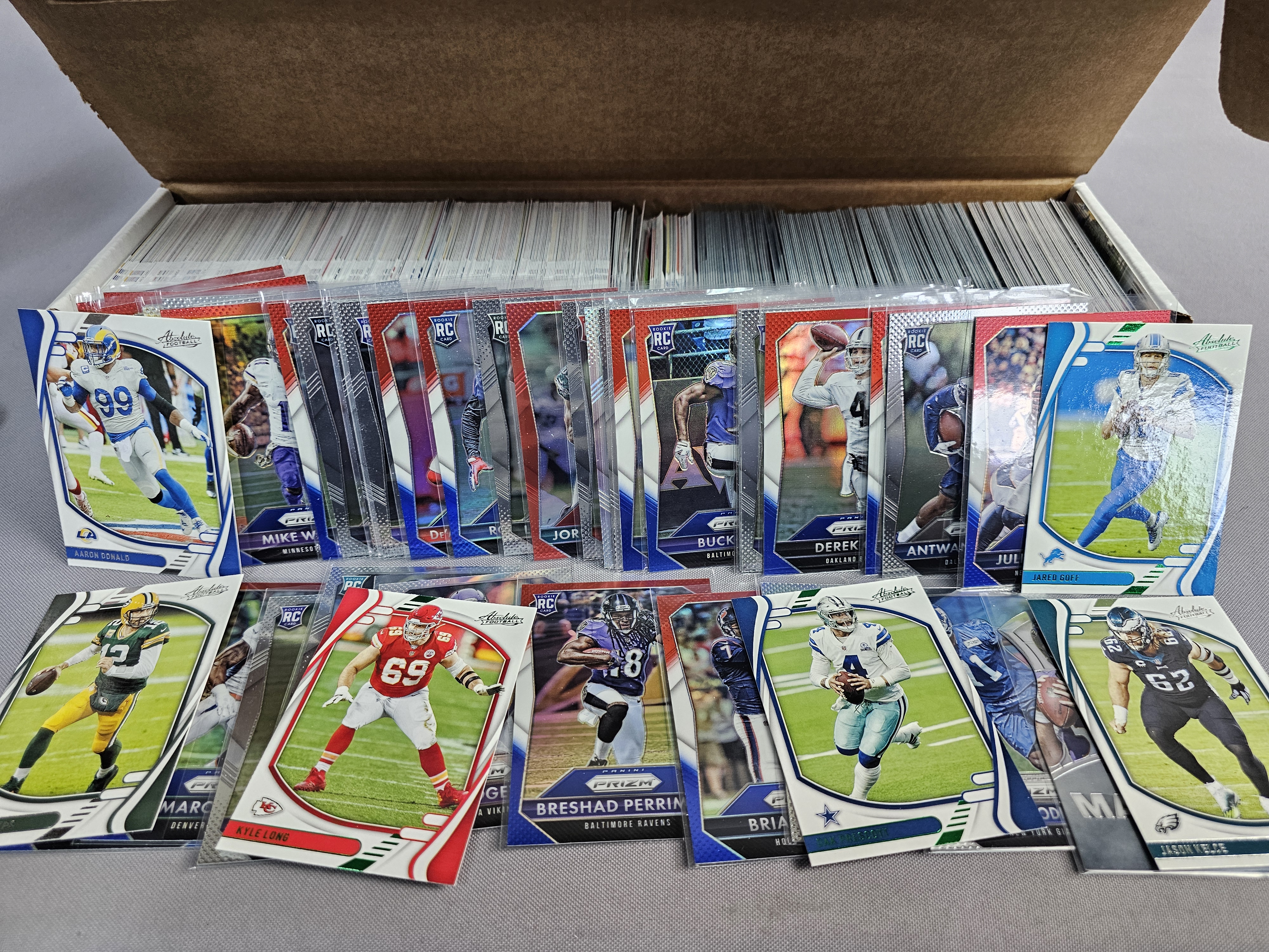 Extensive Football Card Collection