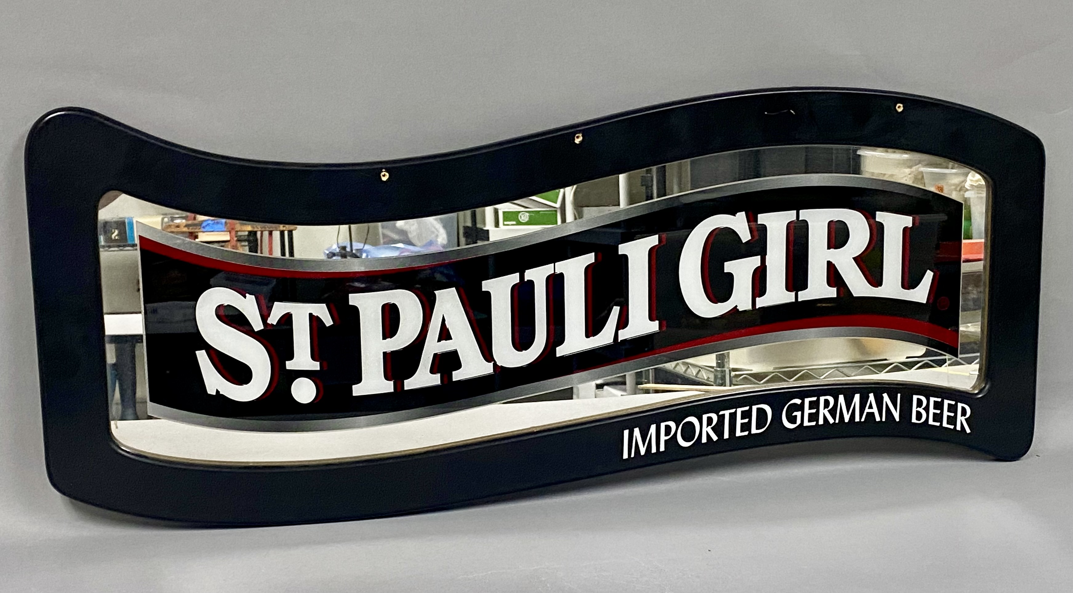 St. Pauli Girl Beer Bar Mirror