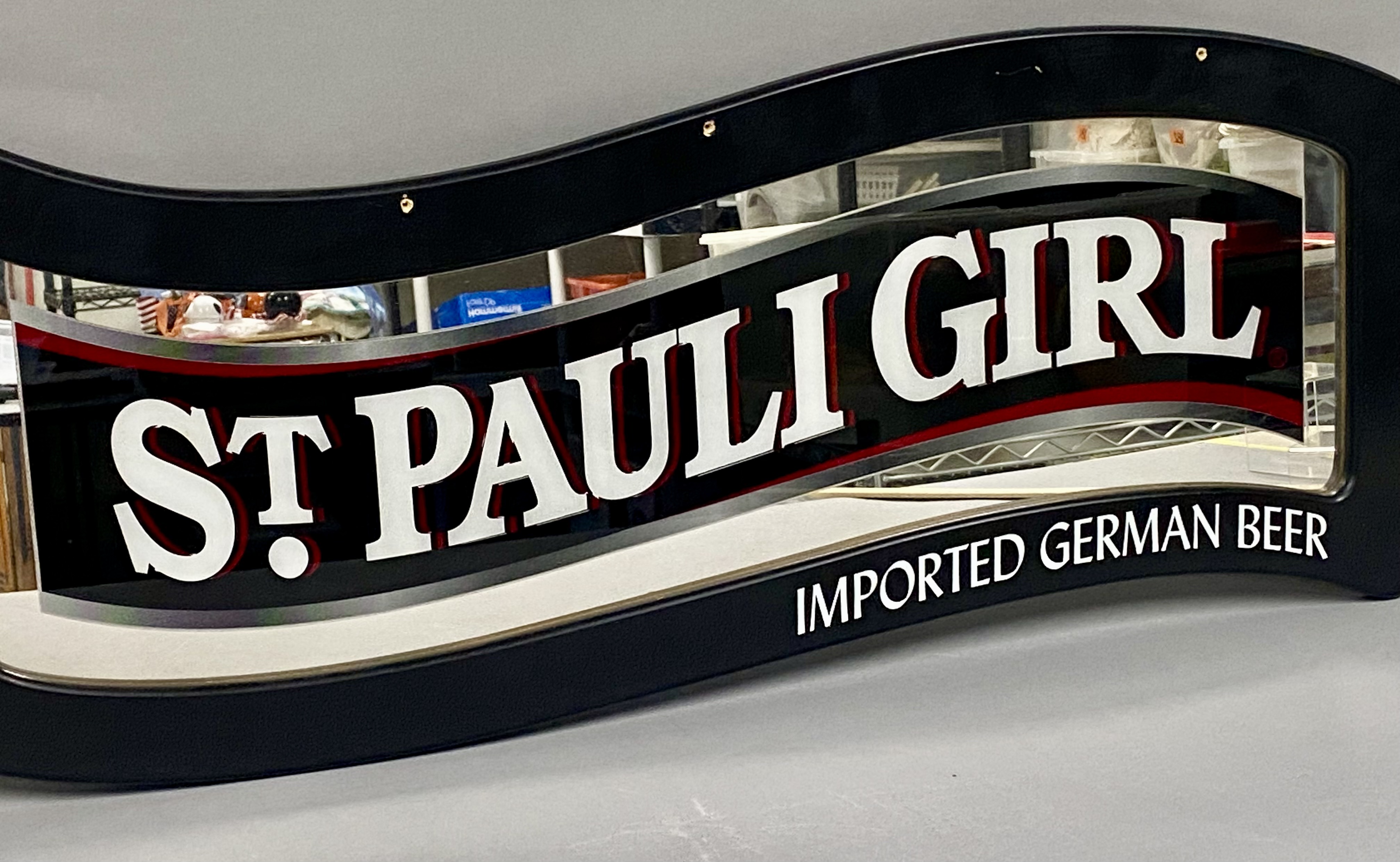 St. Pauli Girl Beer Bar Mirror