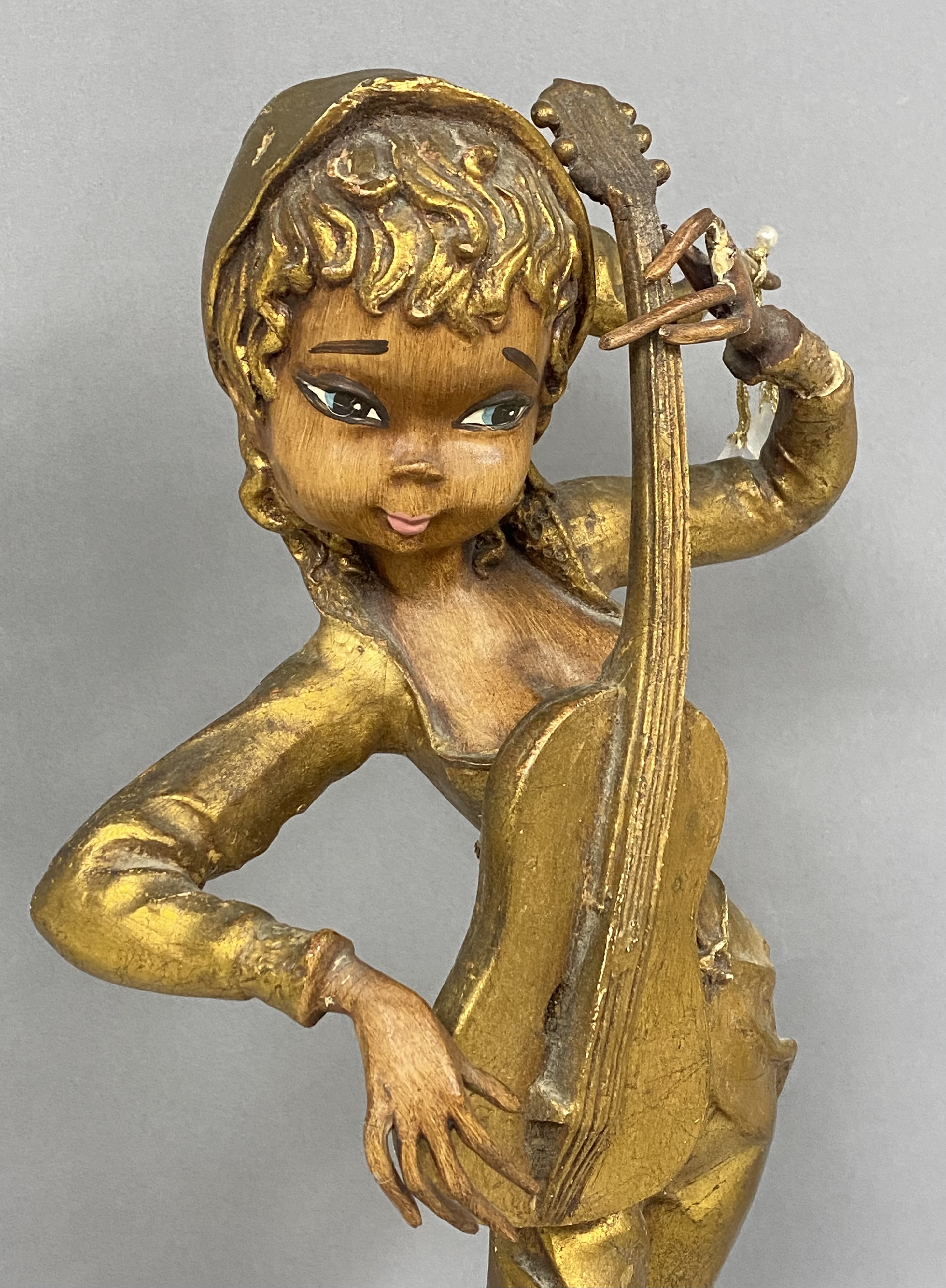Pair of Mid-Century Musician Figurines