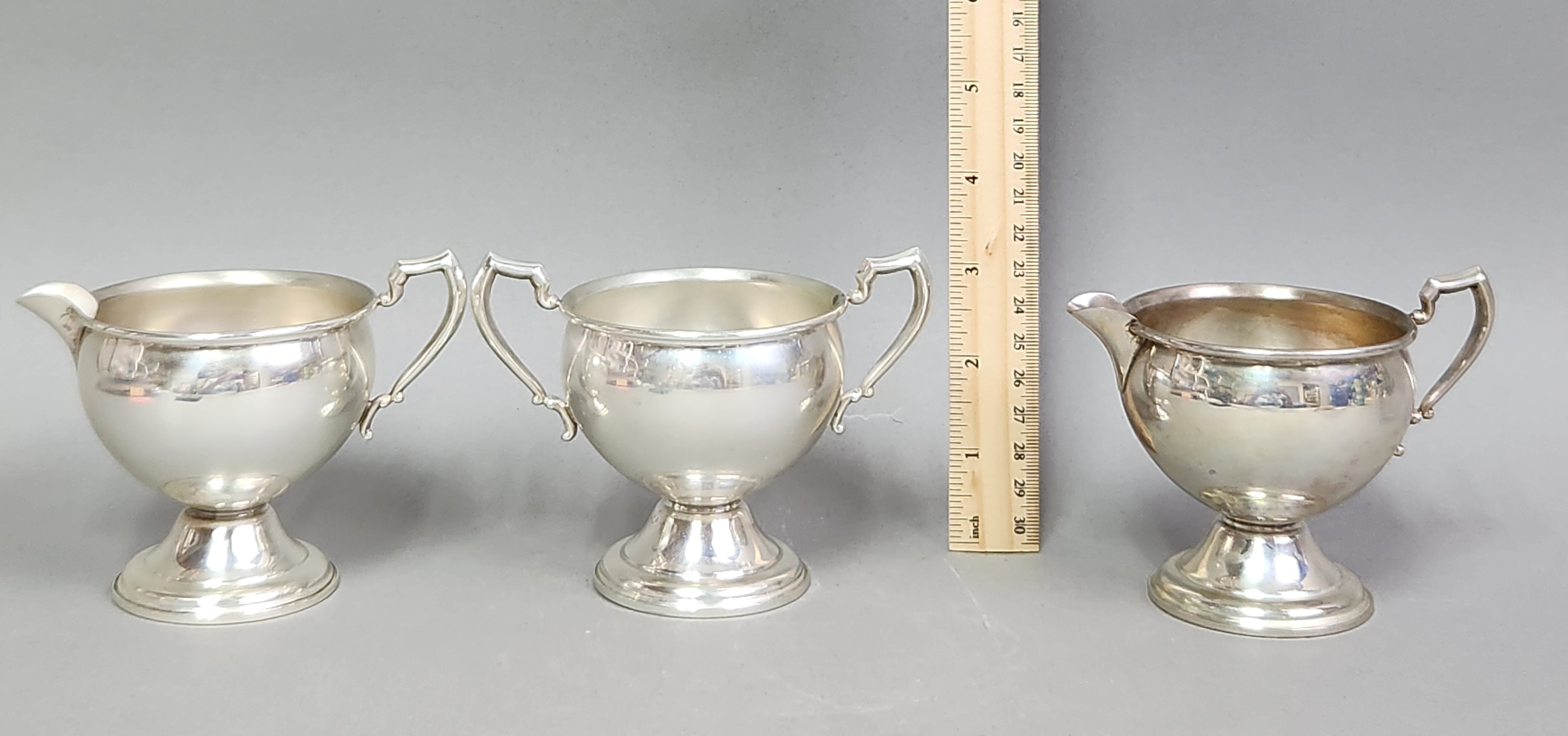 International Sterling Weighted Vessels 12 Ounces