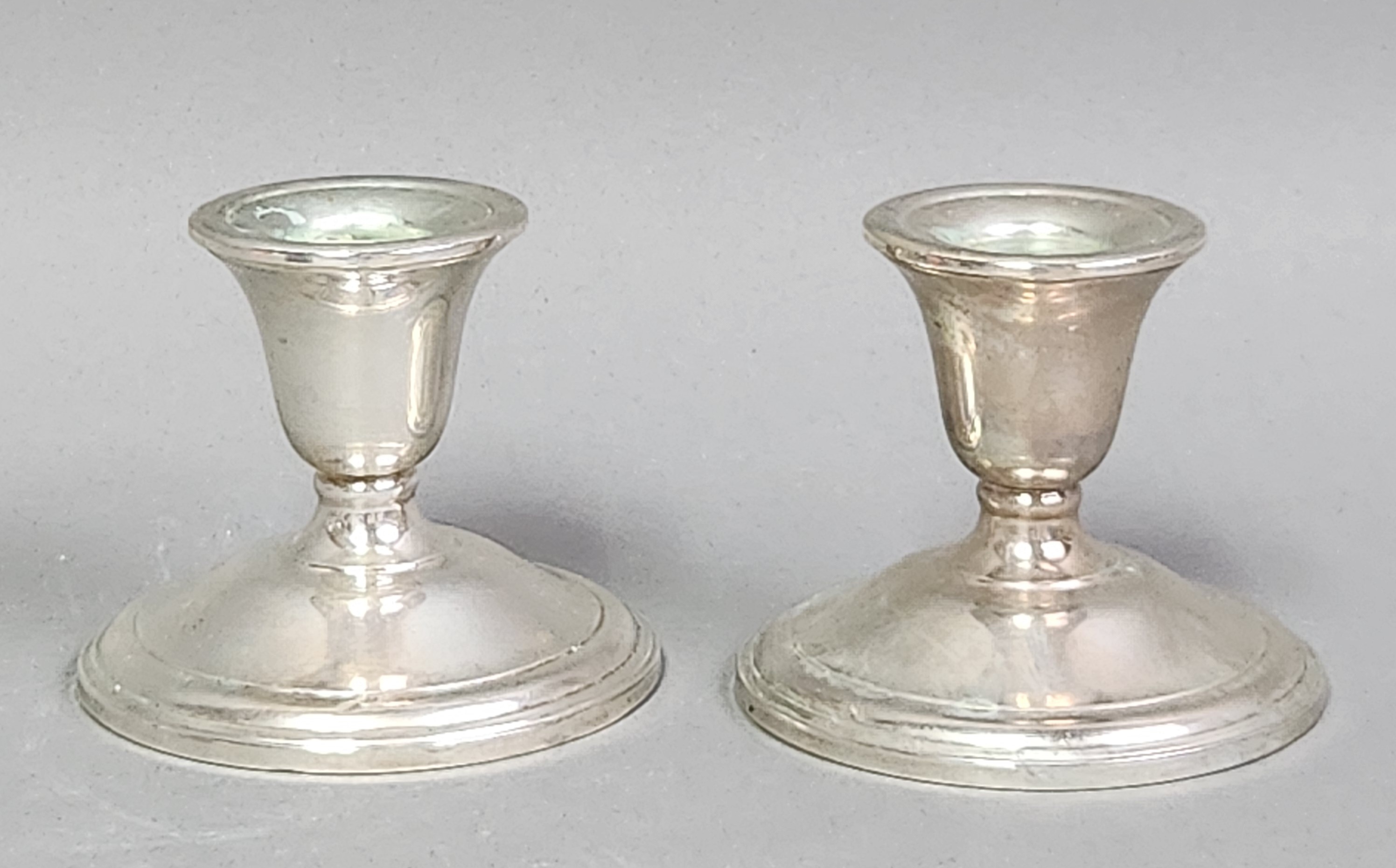 International Sterling Candlesticks 458.75 Grams