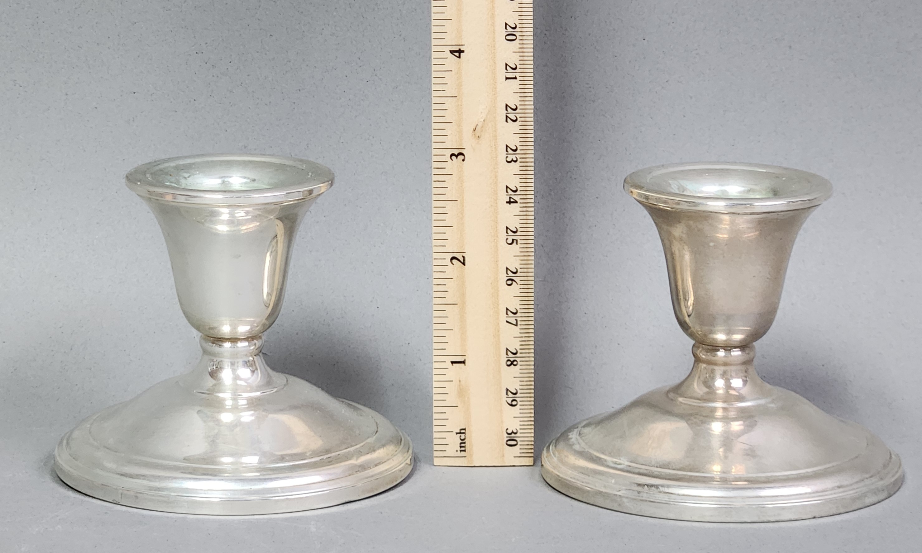 International Sterling Candlesticks 458.75 Grams