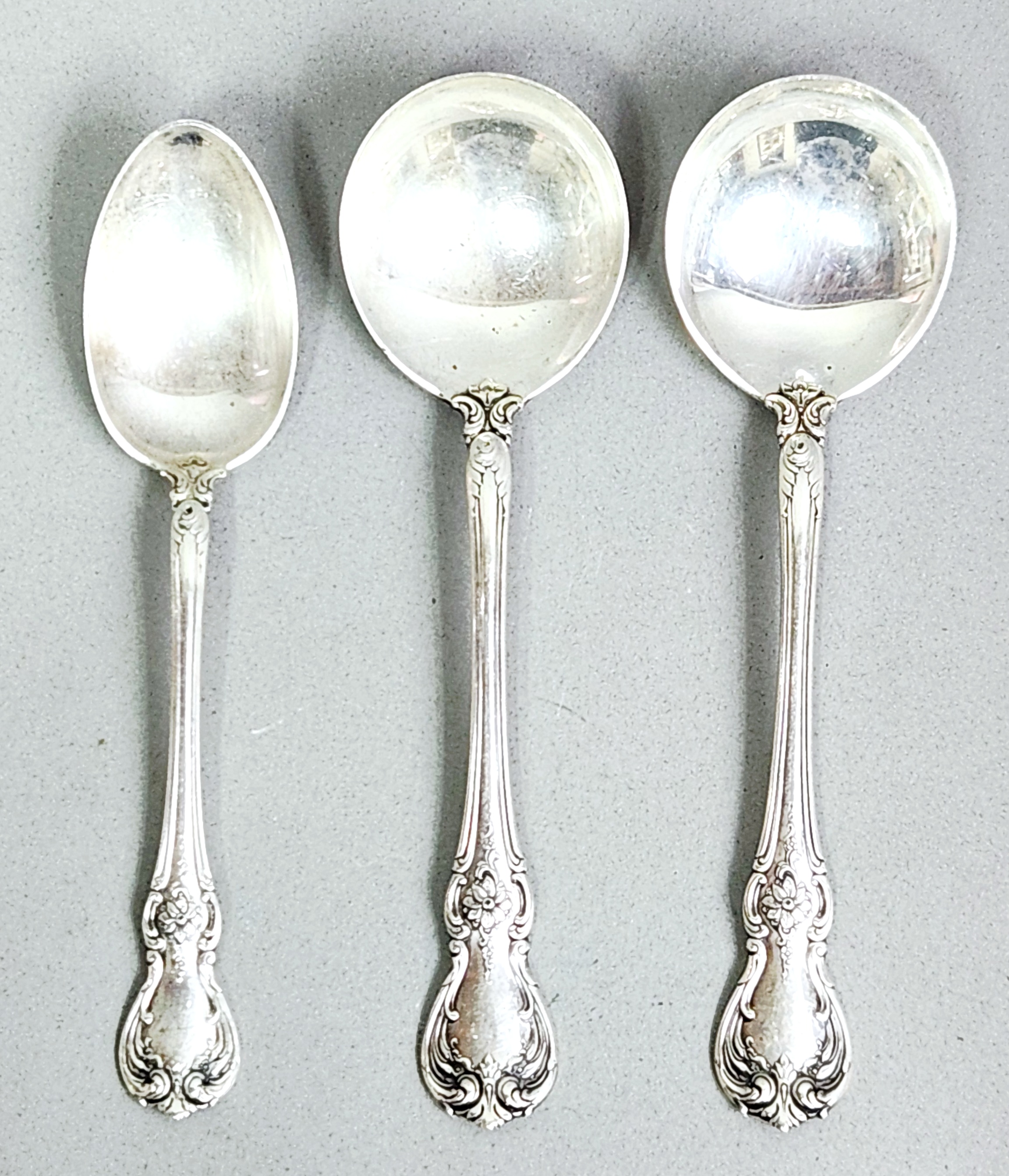 Sterling Spoons Including Towle 150.7 Grams