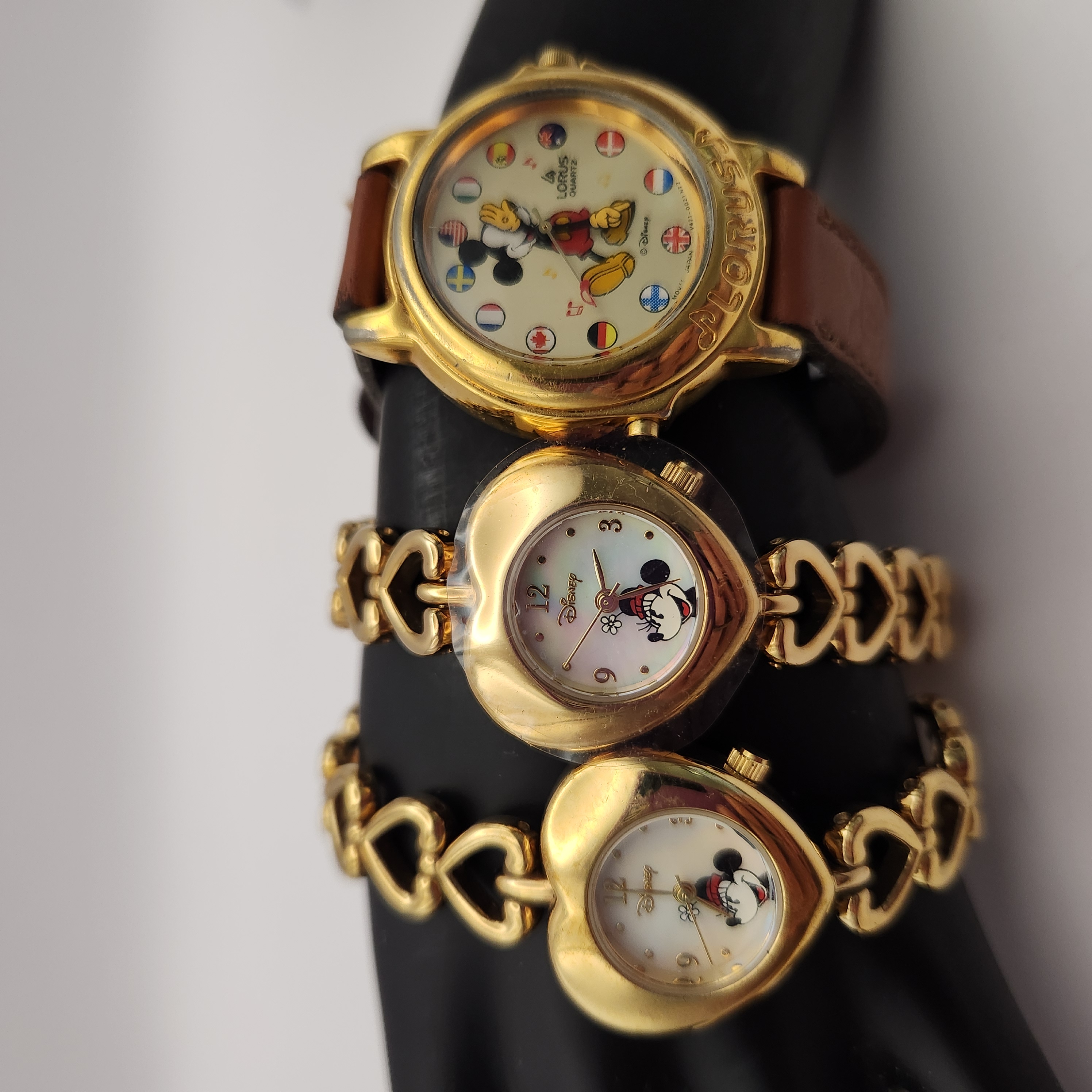 Disney Mickey & Minnie Wristwatches