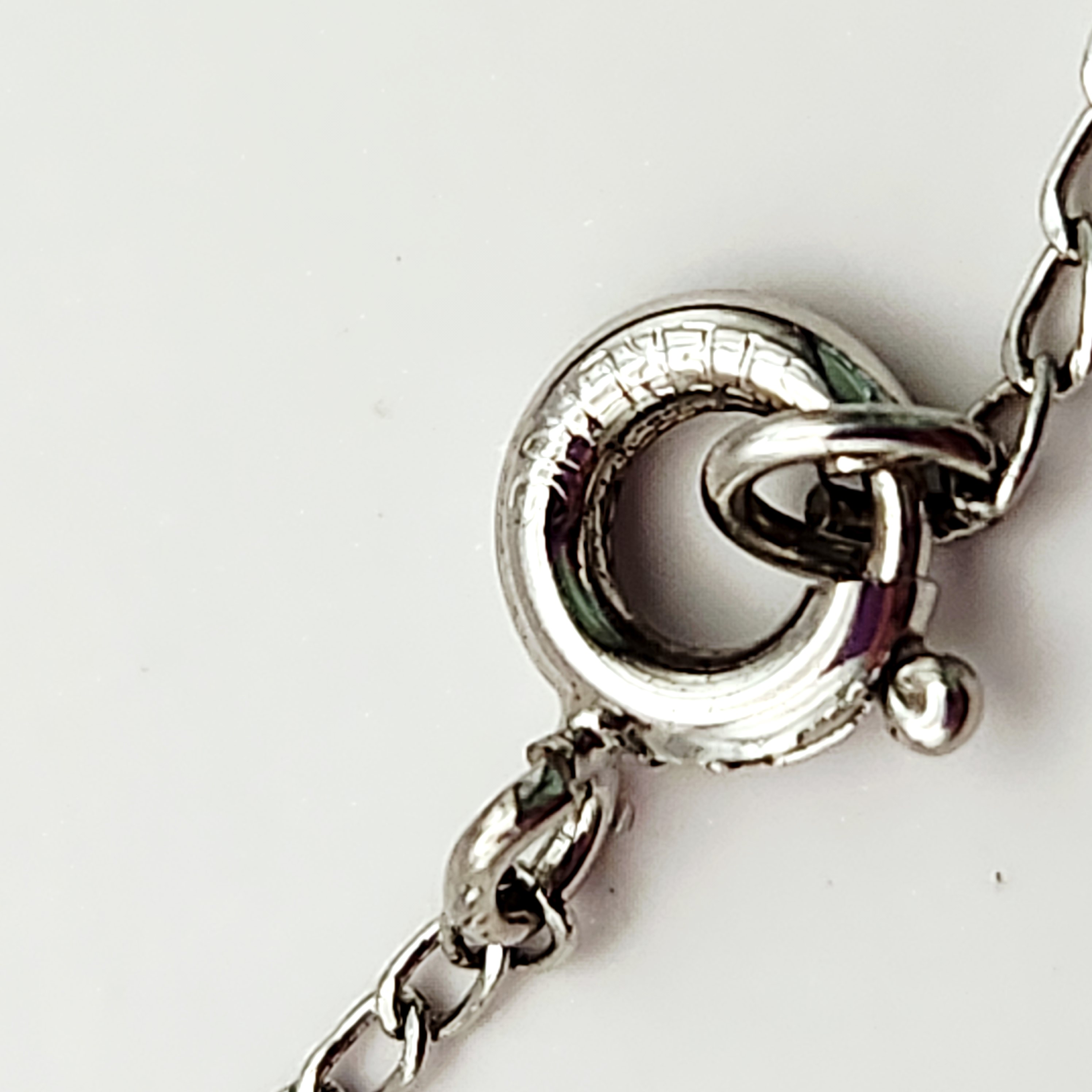 Silver Tone Turtle Inlay Necklace