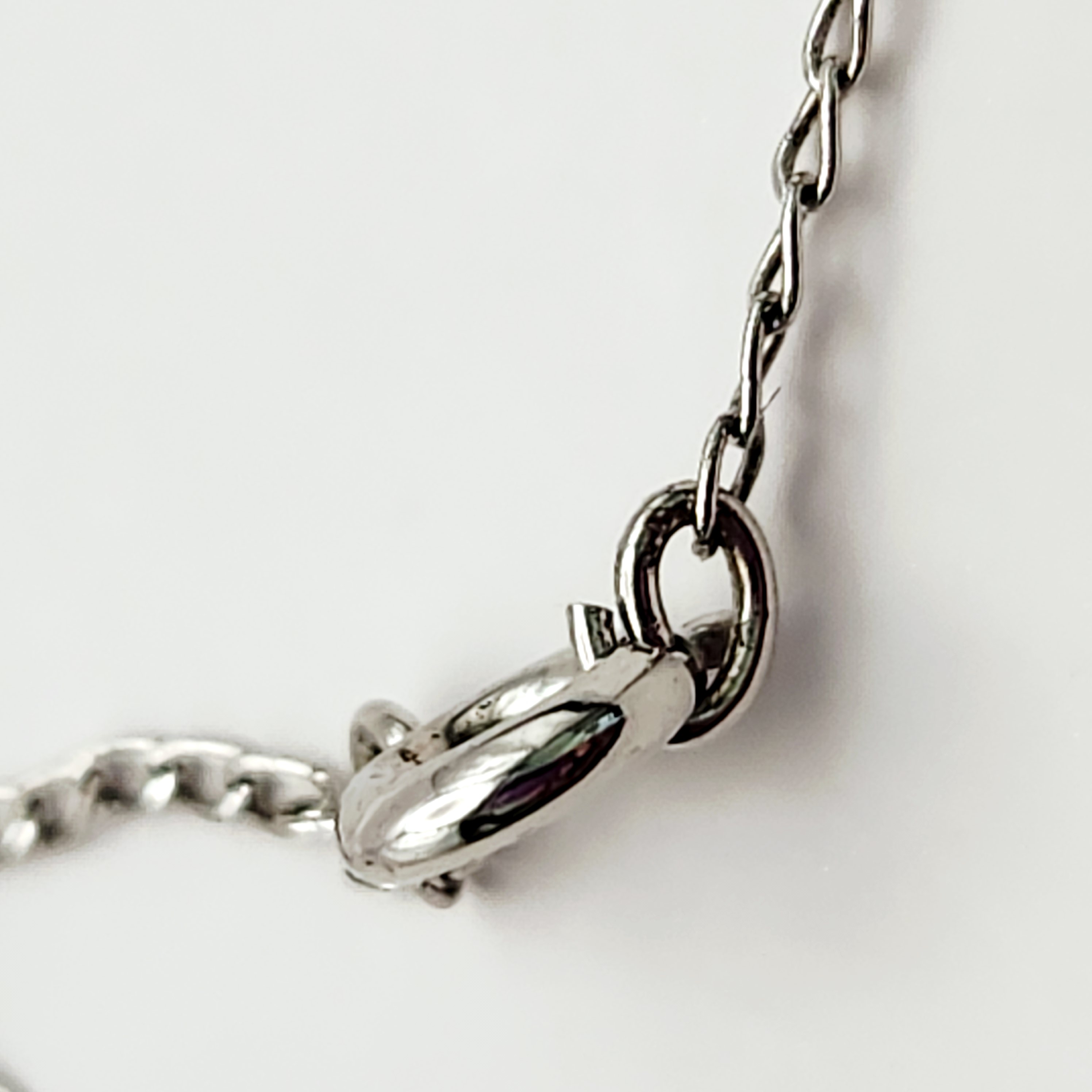 Silver Tone Turtle Inlay Necklace