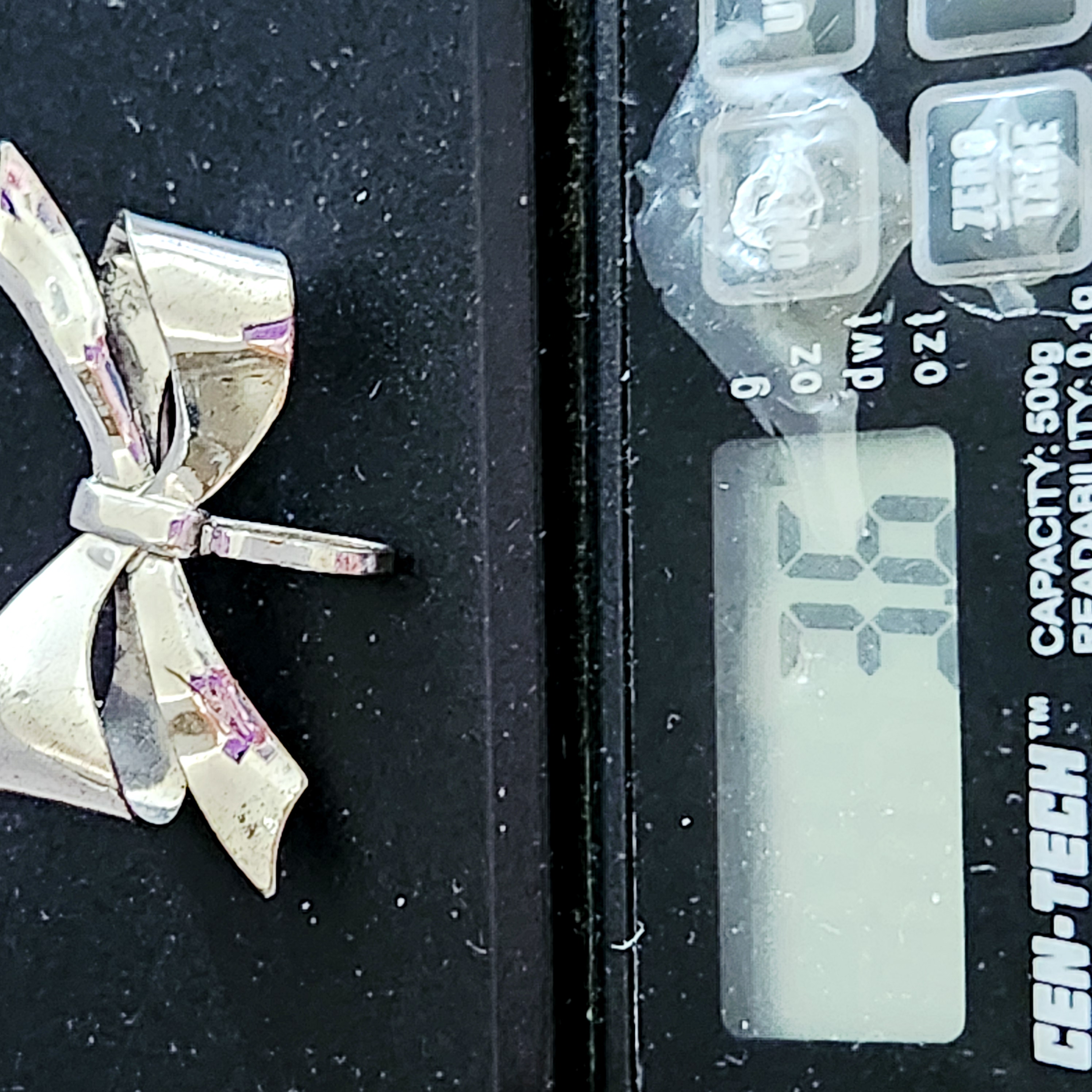 Uncas Sterling Bow Brooch-Pendant 3.6 Grams