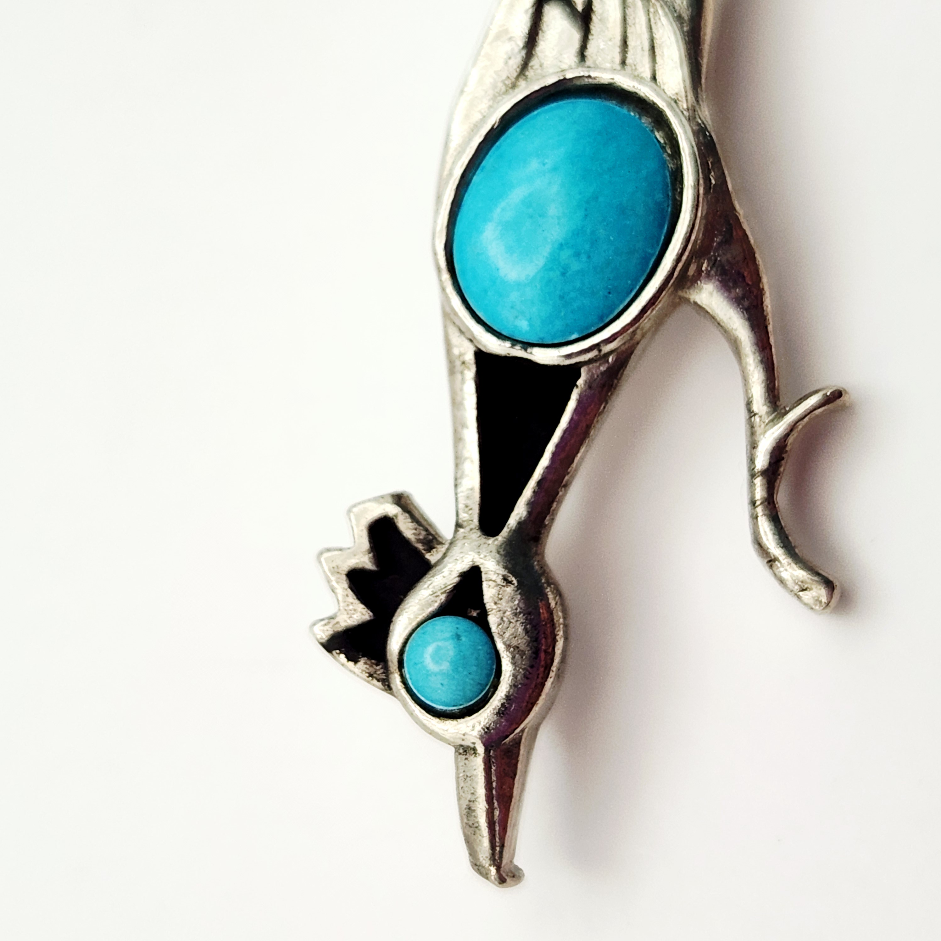 St. Labre Roadrunner Brooch