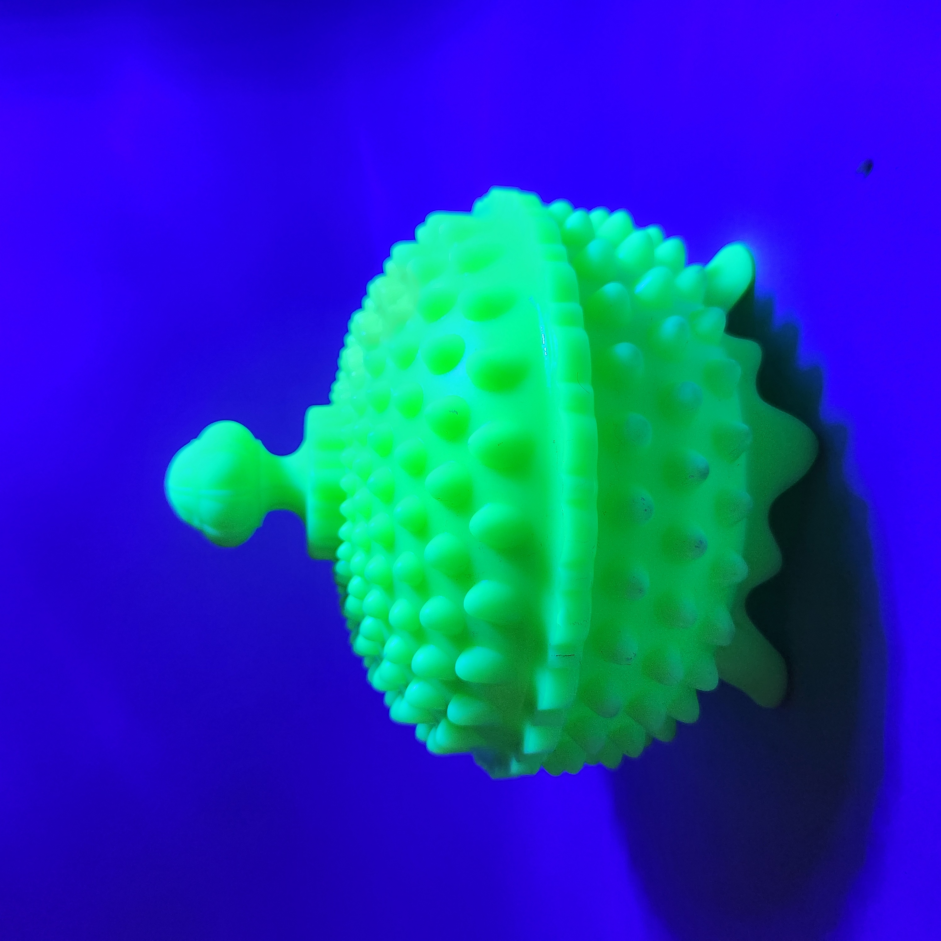 Fenton Custard Hobnail Candy Dish