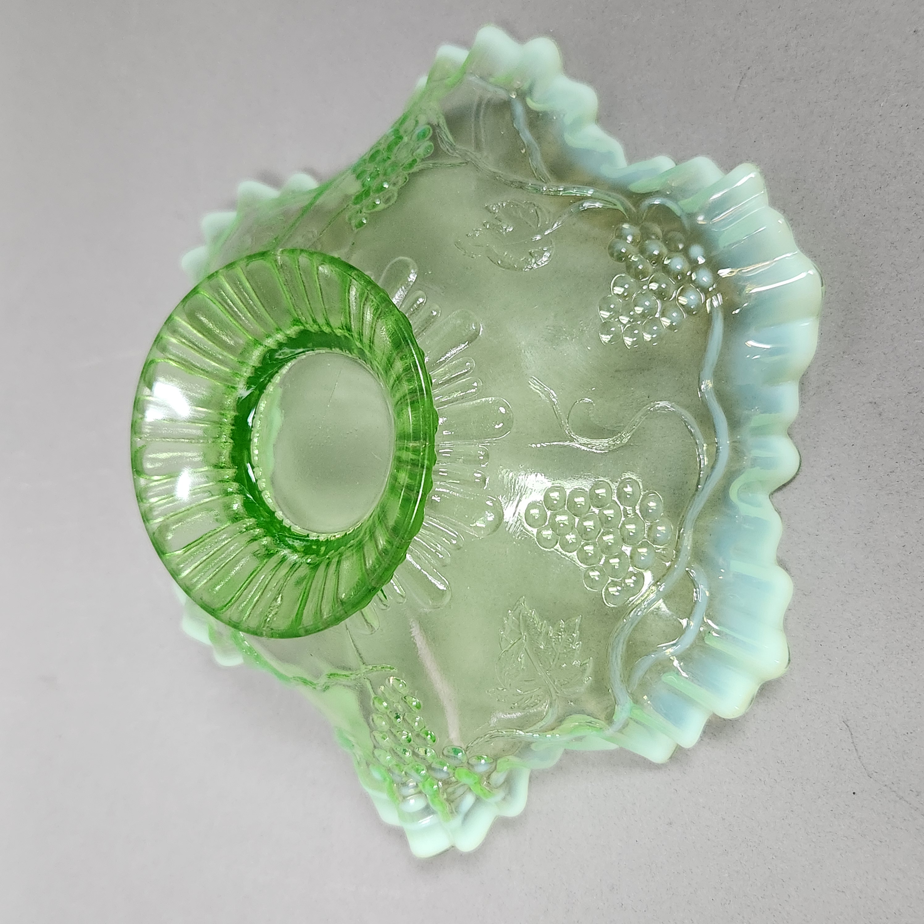 Jefferson Green Opalescent Glassware