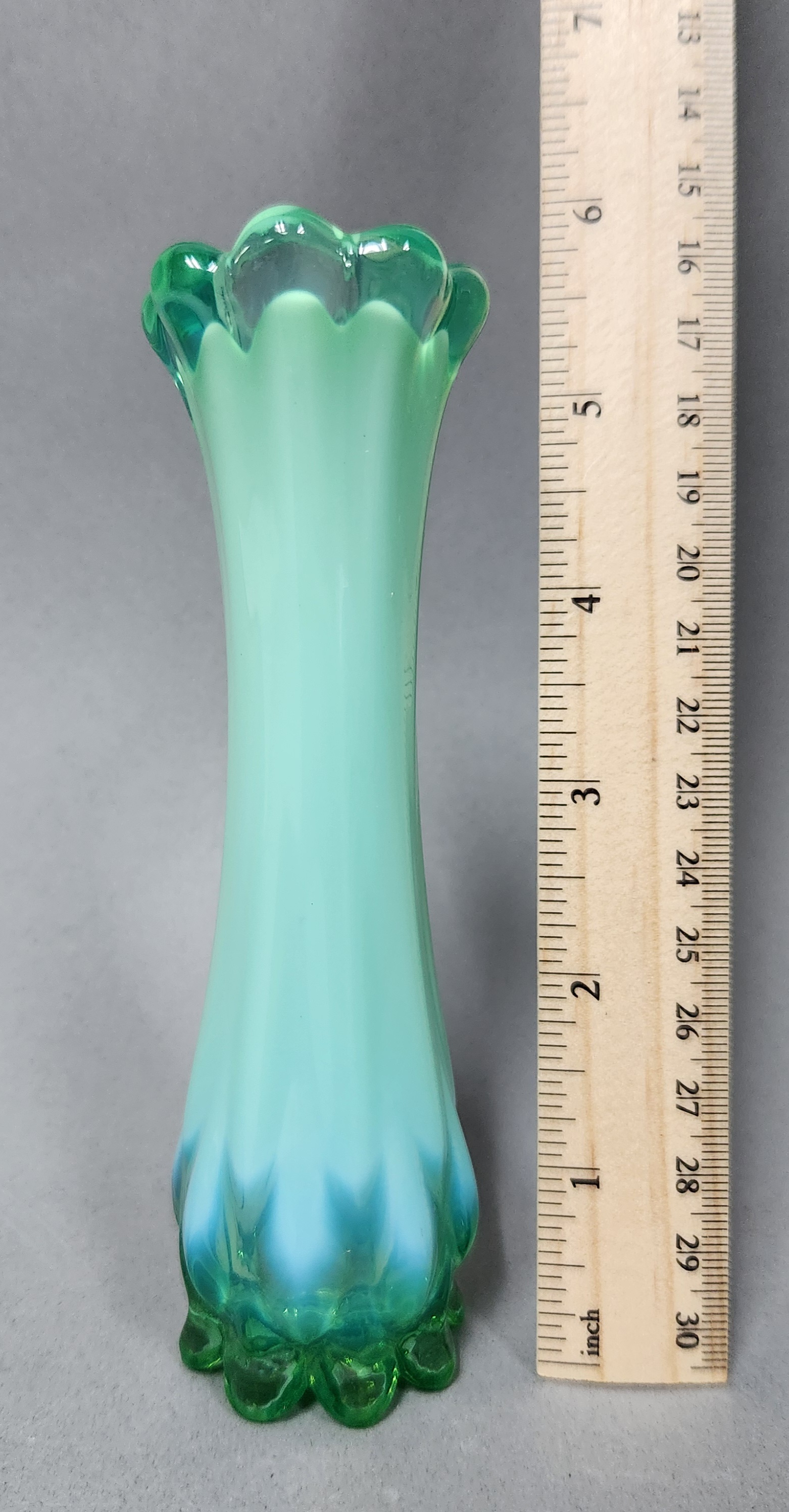 Jefferson Green Opalescent Glassware