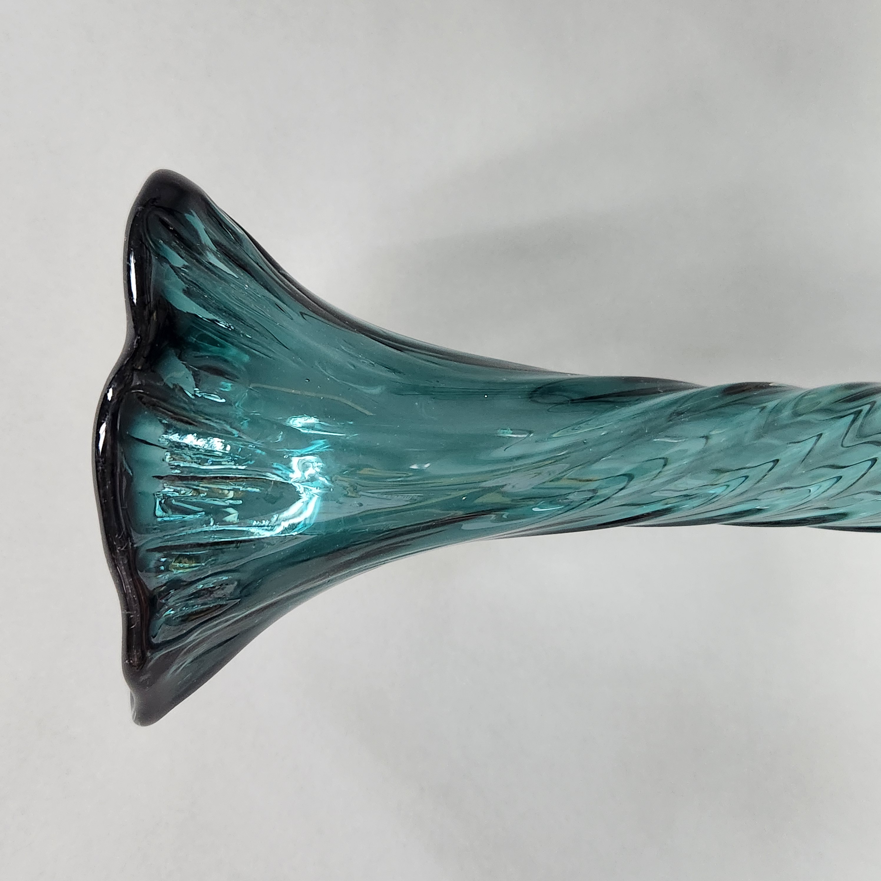Mid-Century Swung Glass Vase