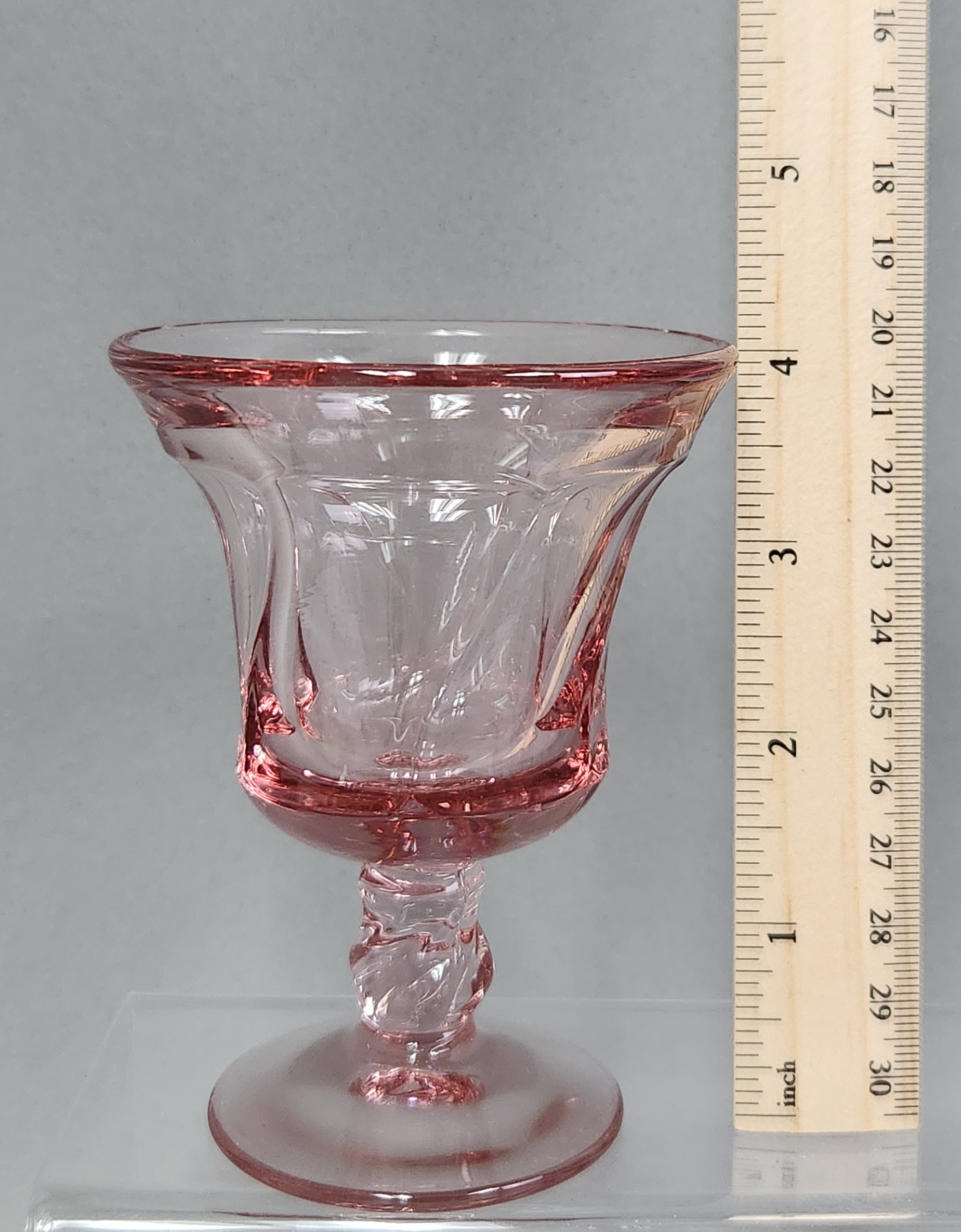 Fostoria Jamestown Pink Glasses