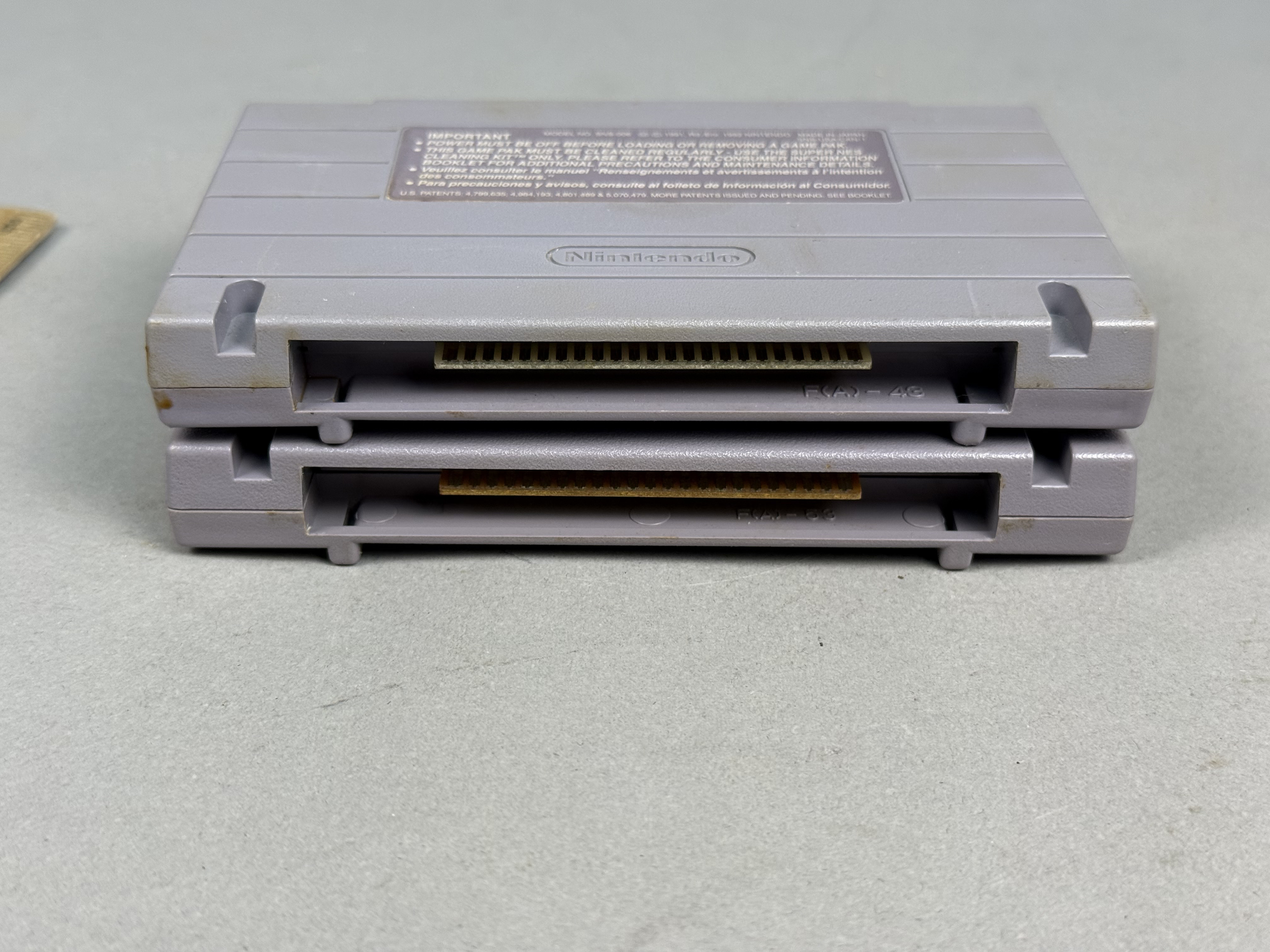 Super Nintendo SNES Tetris Attack & Cool Spot