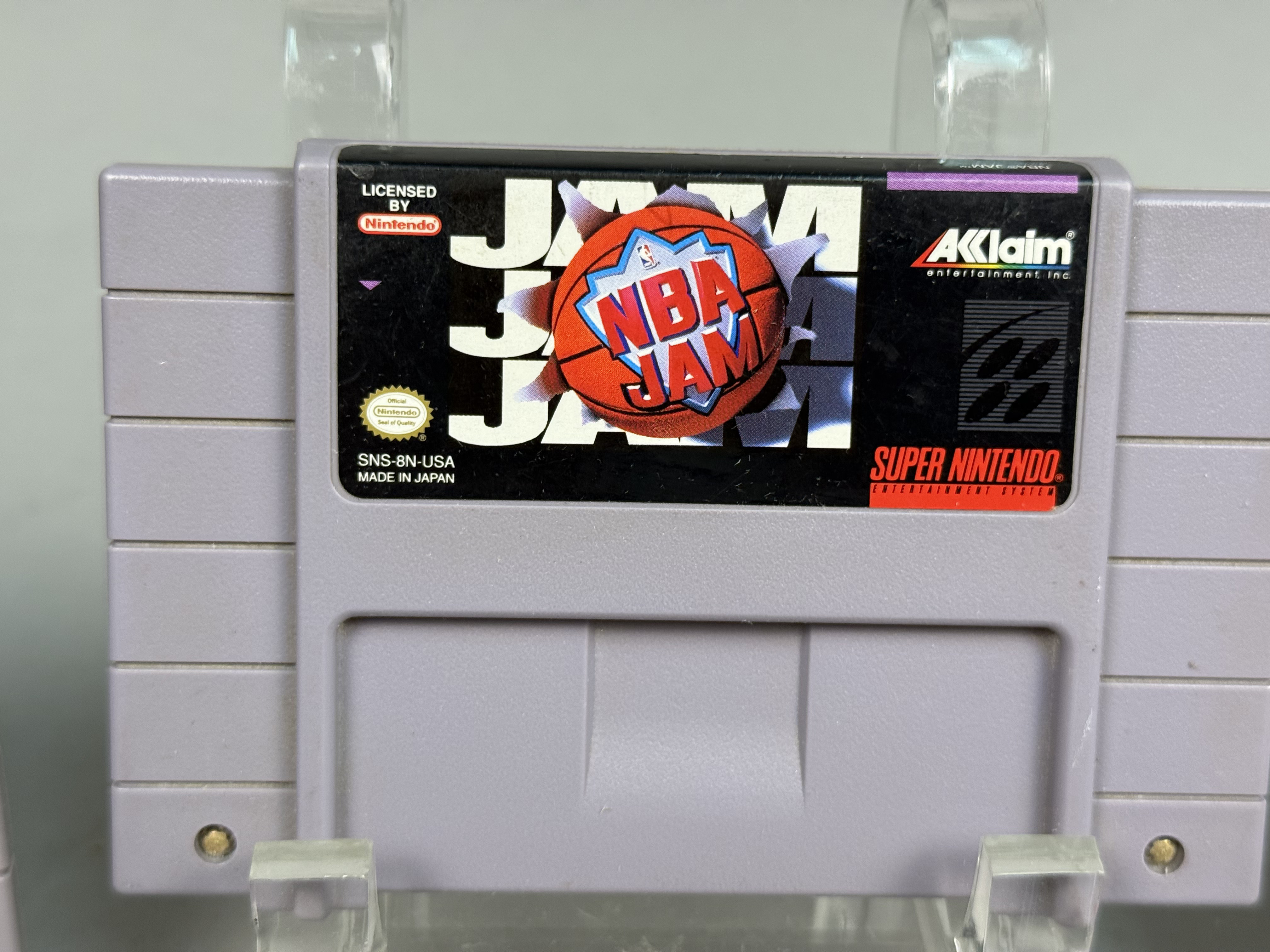 Three SNES Sports Game Cartridges