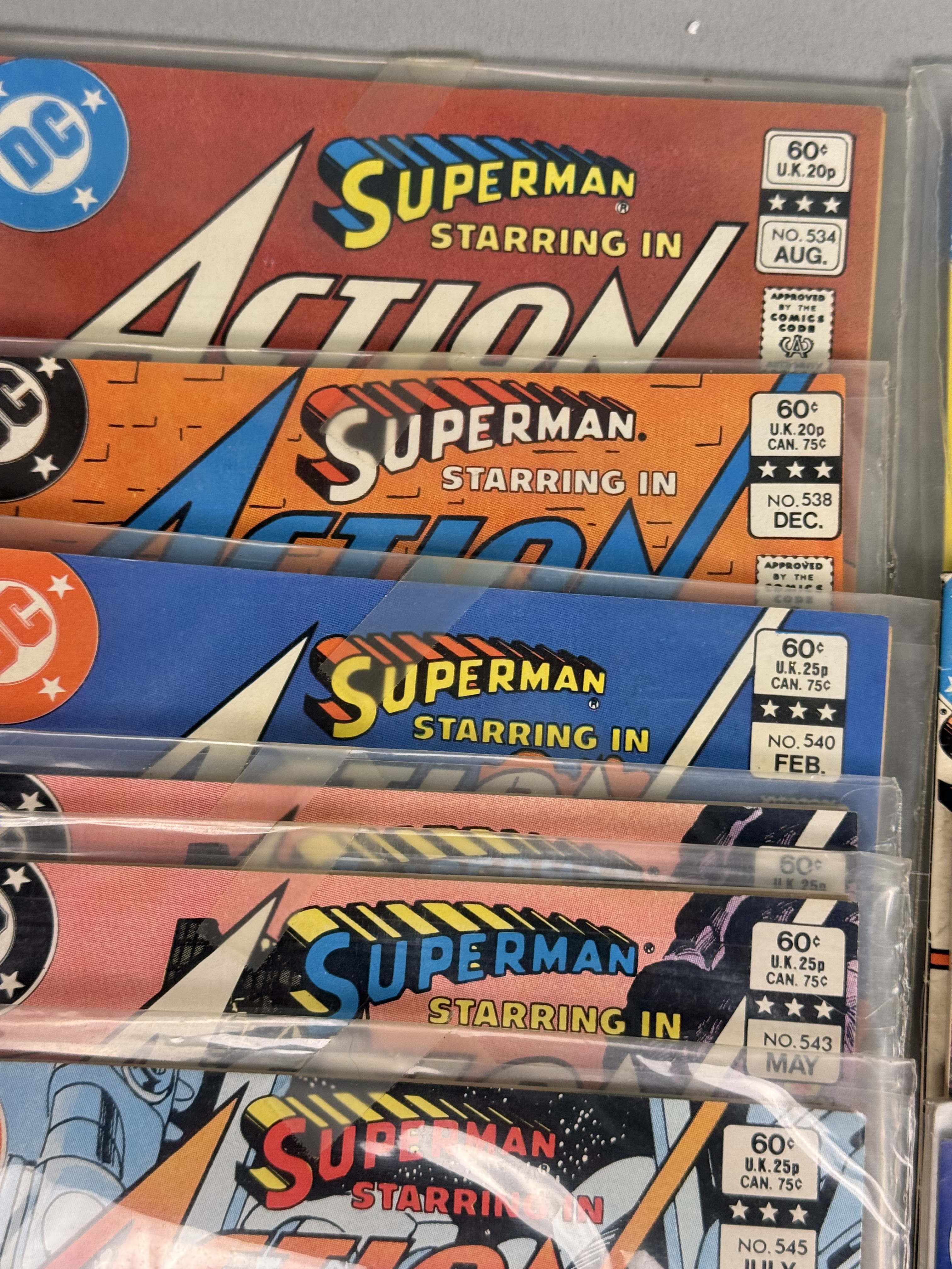 DC Comics Superman Comic Book Lot