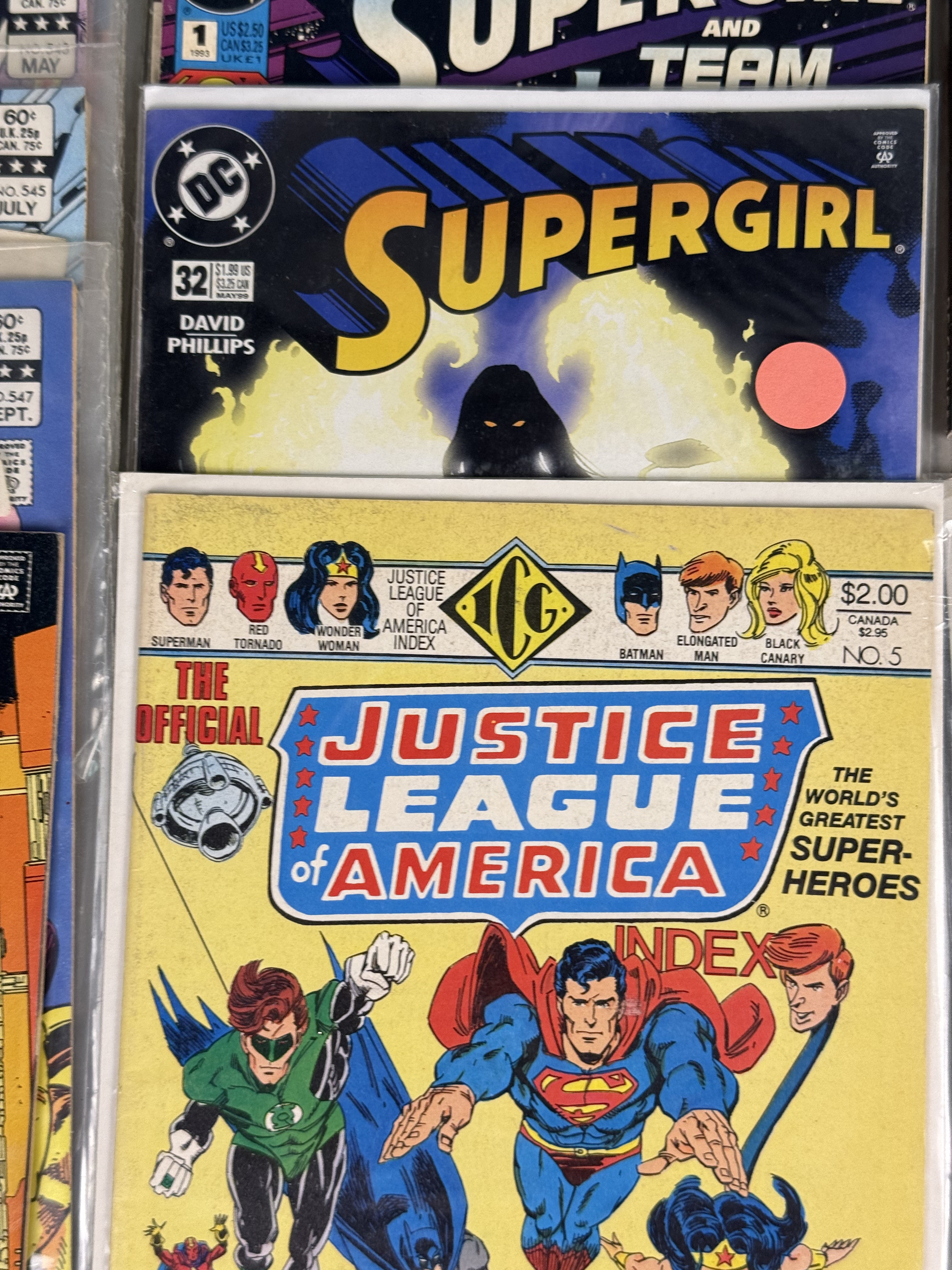 DC Comics Superman Comic Book Lot