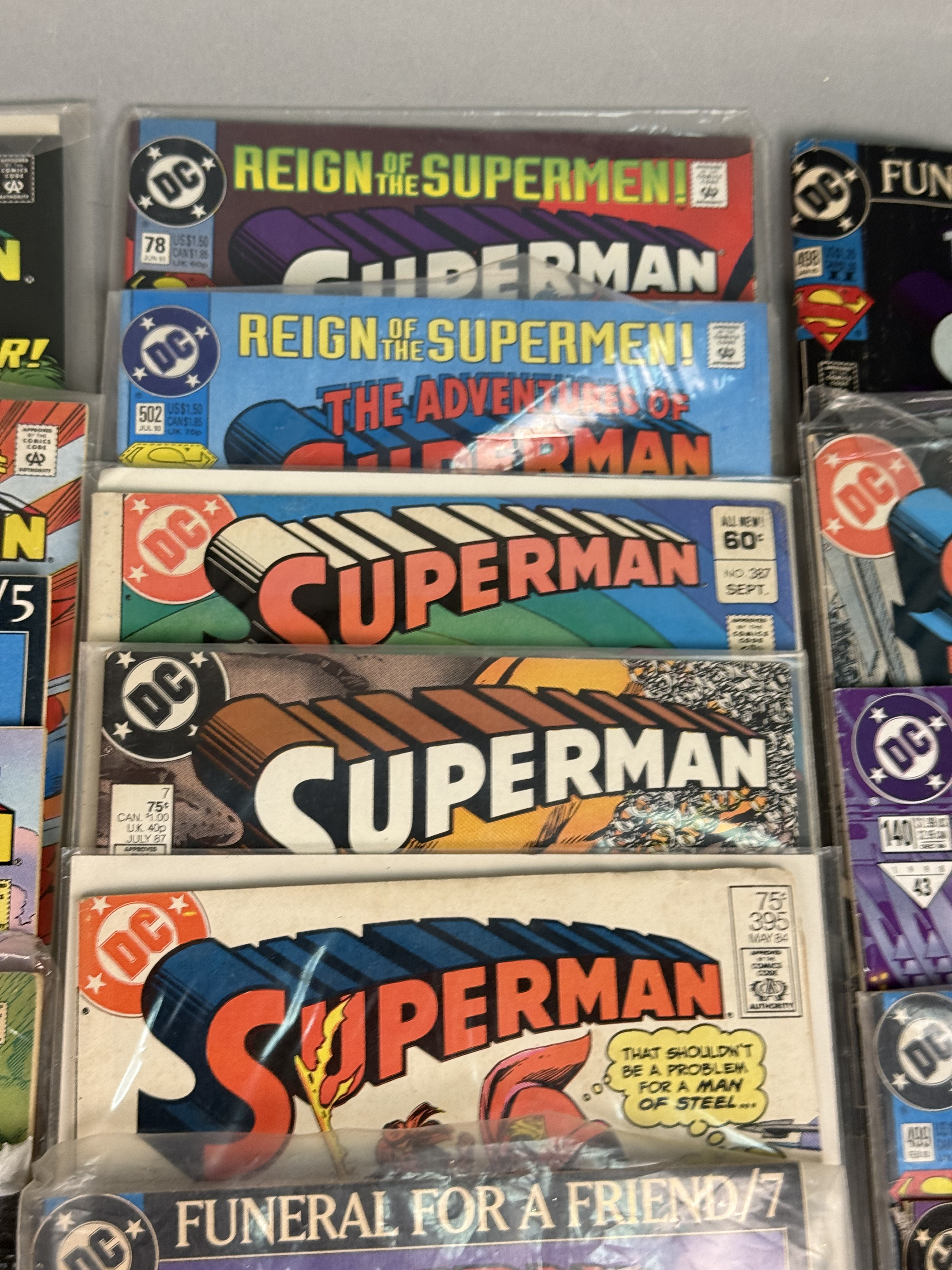 DC Comics Superman Comic Book Collection