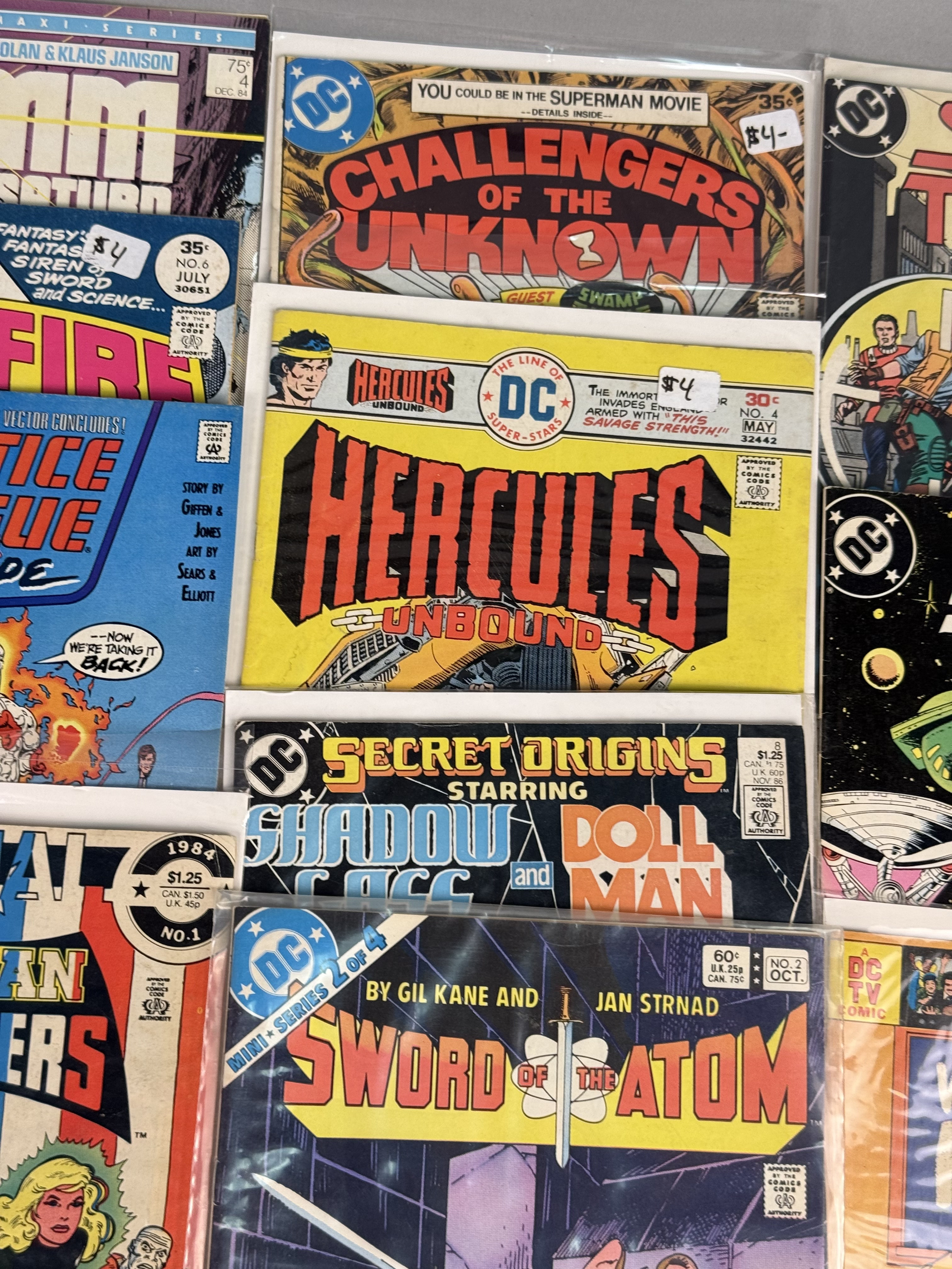 Vintage DC Comics Collection Lot