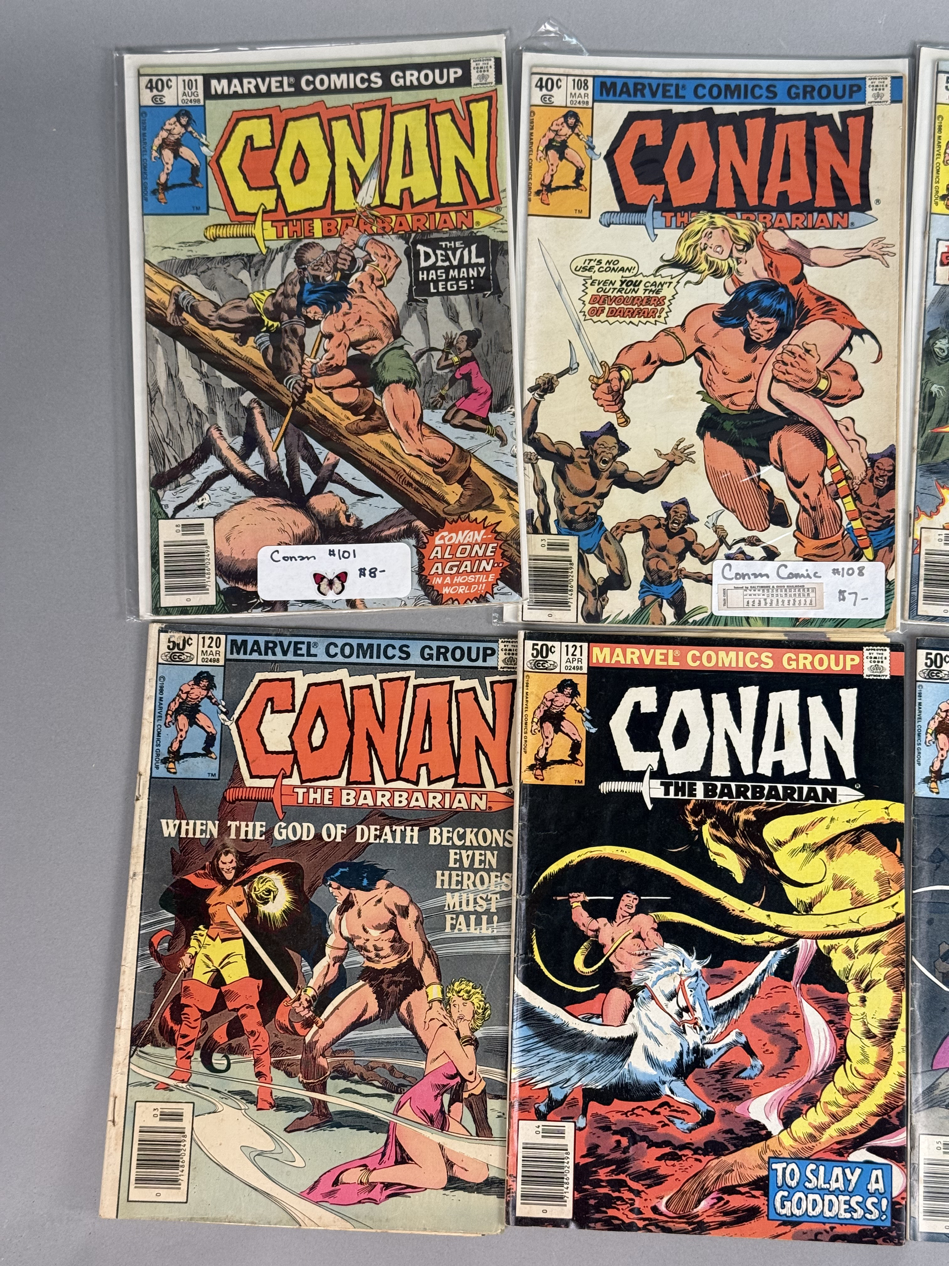 14 Conan the Barbarian Marvel Comics