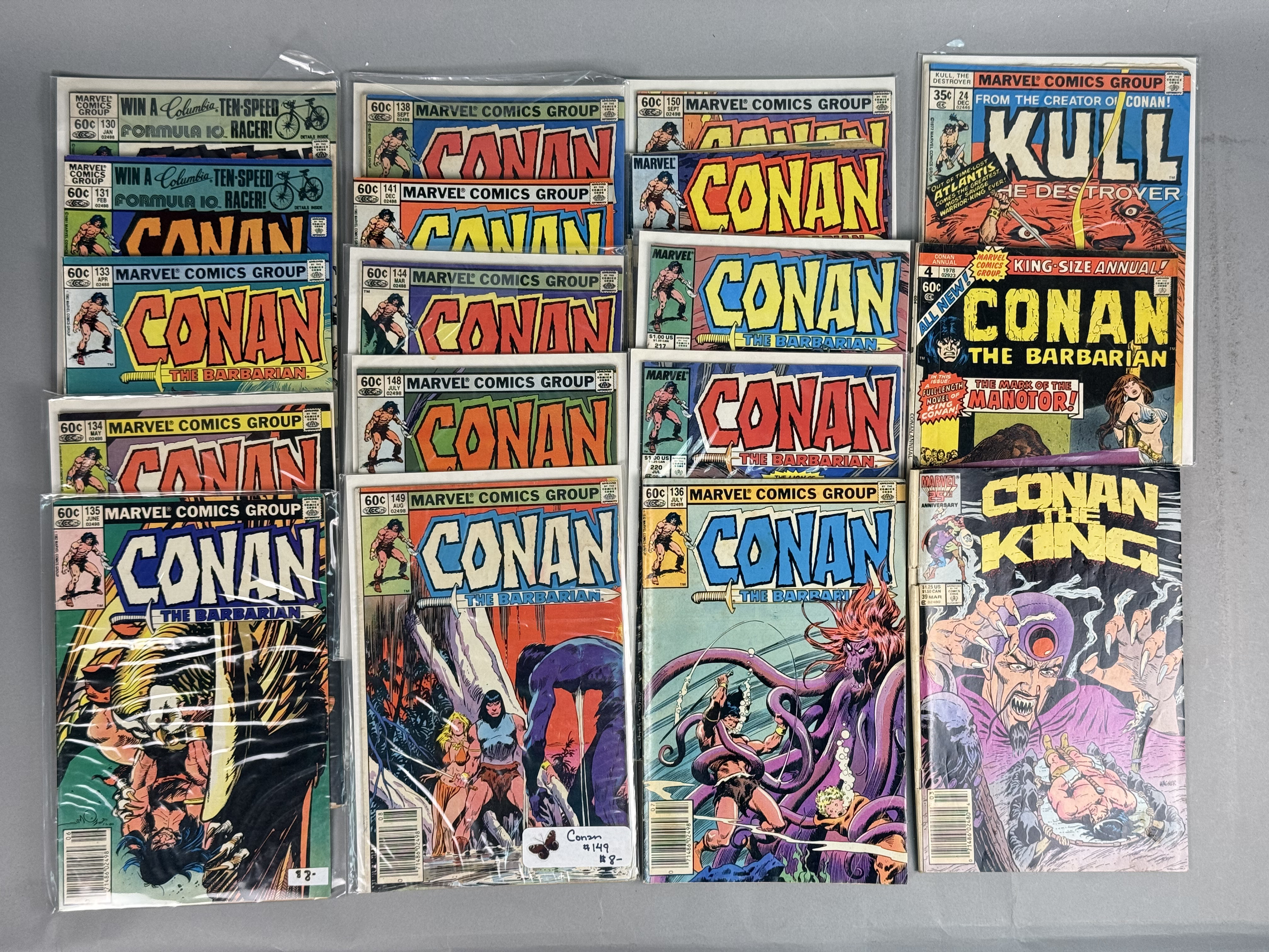 A Collection of Marvel Conan Comics
