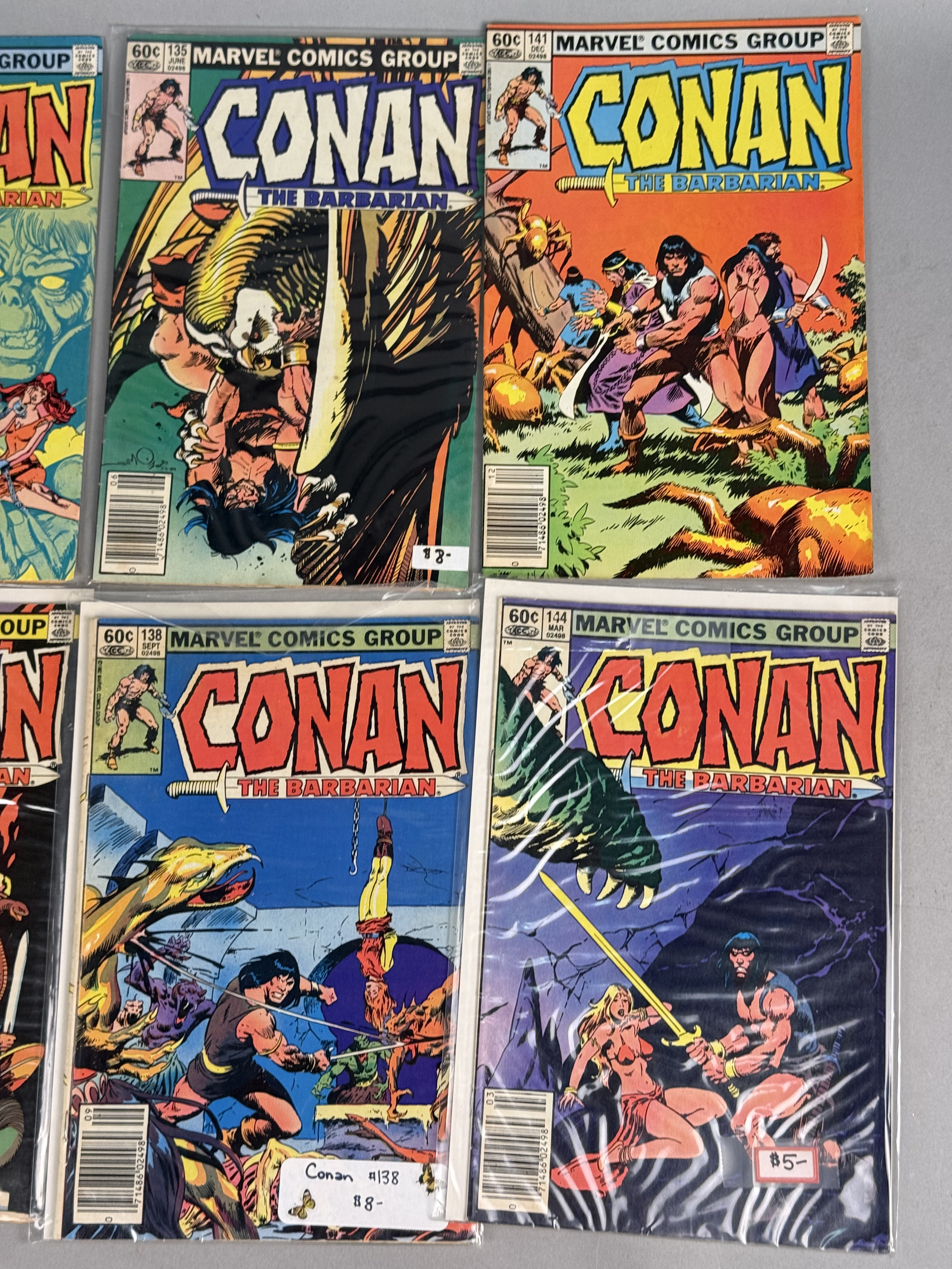 A Collection of Marvel Conan Comics