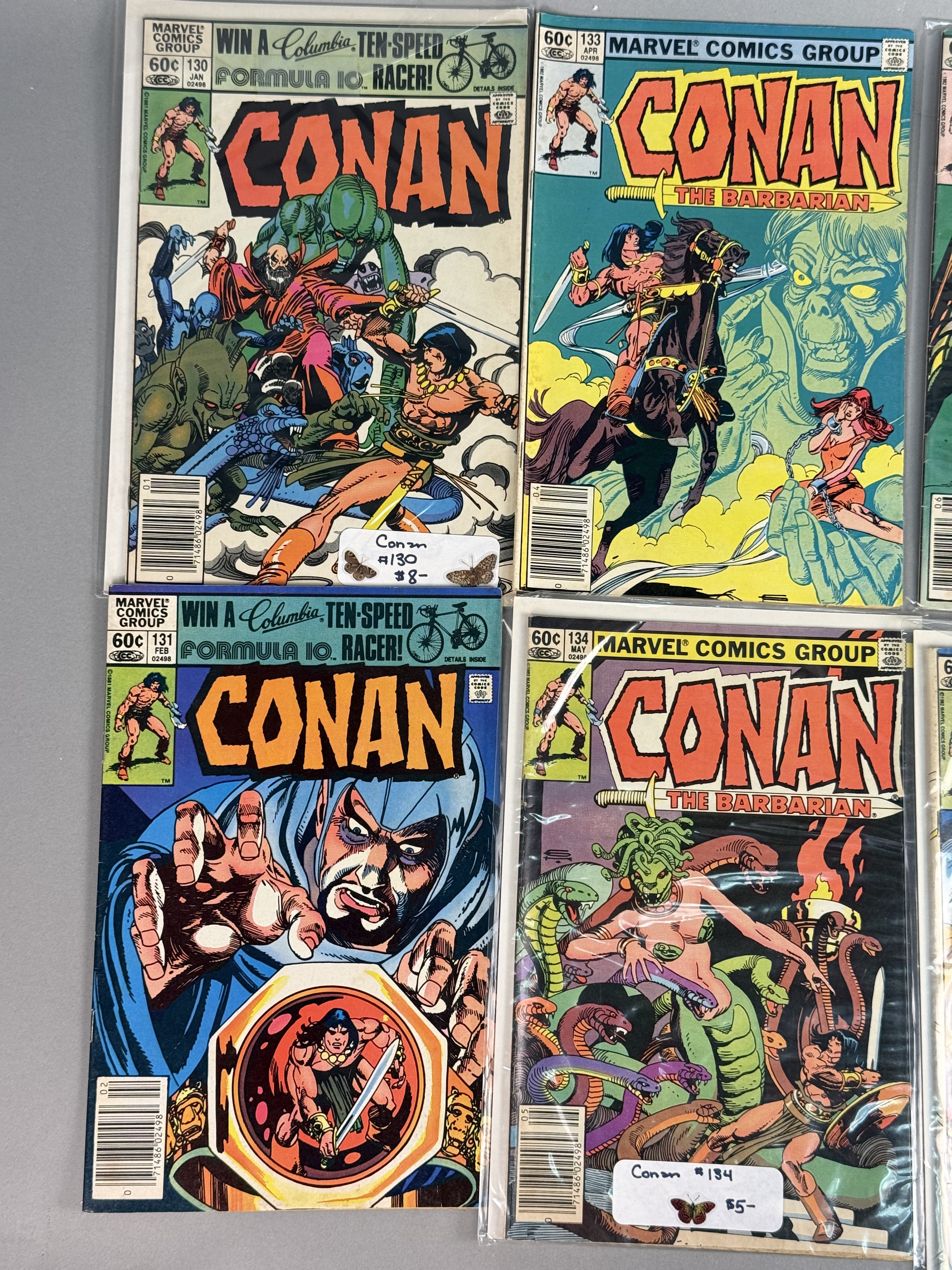 A Collection of Marvel Conan Comics