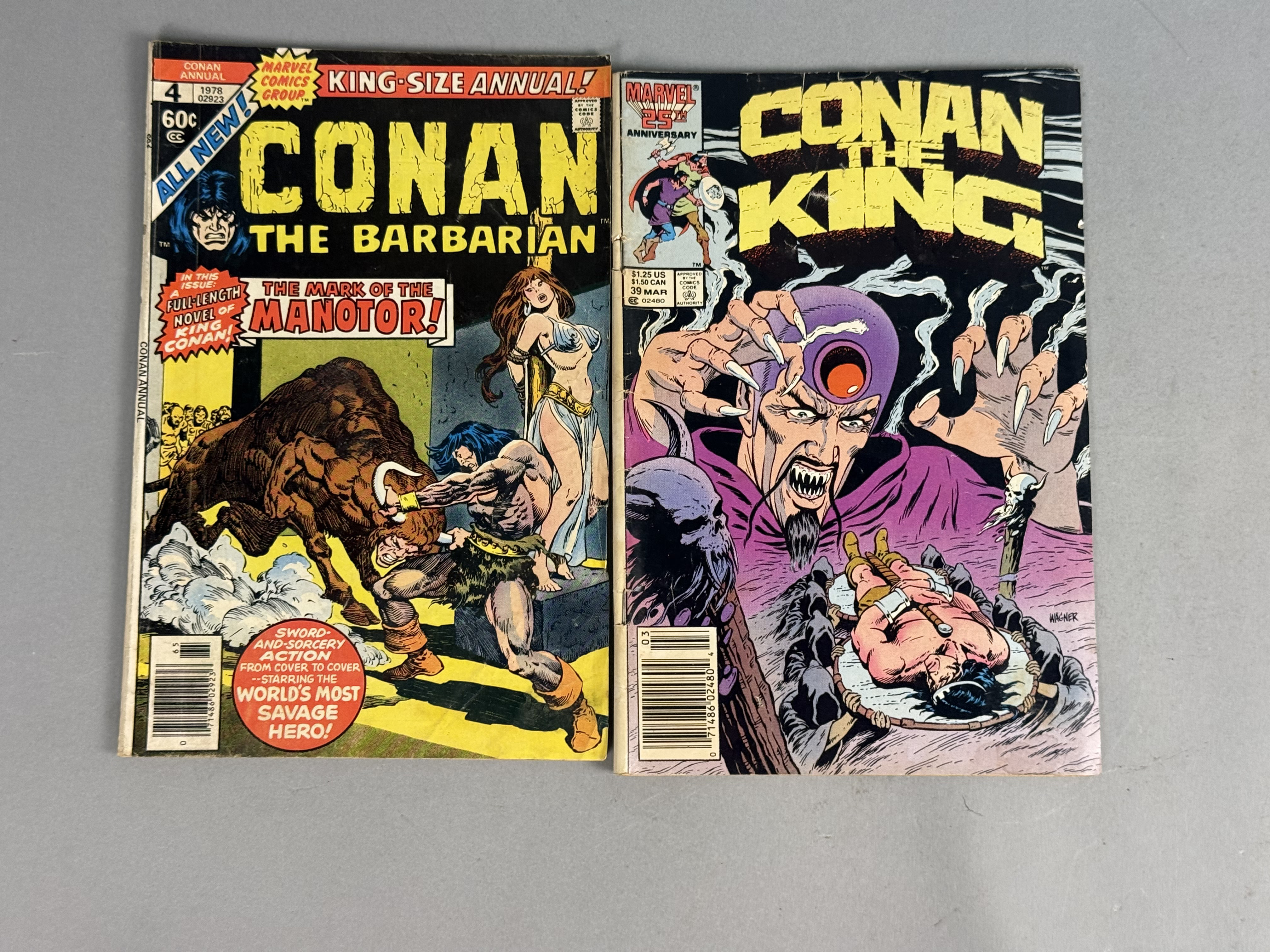 A Collection of Marvel Conan Comics