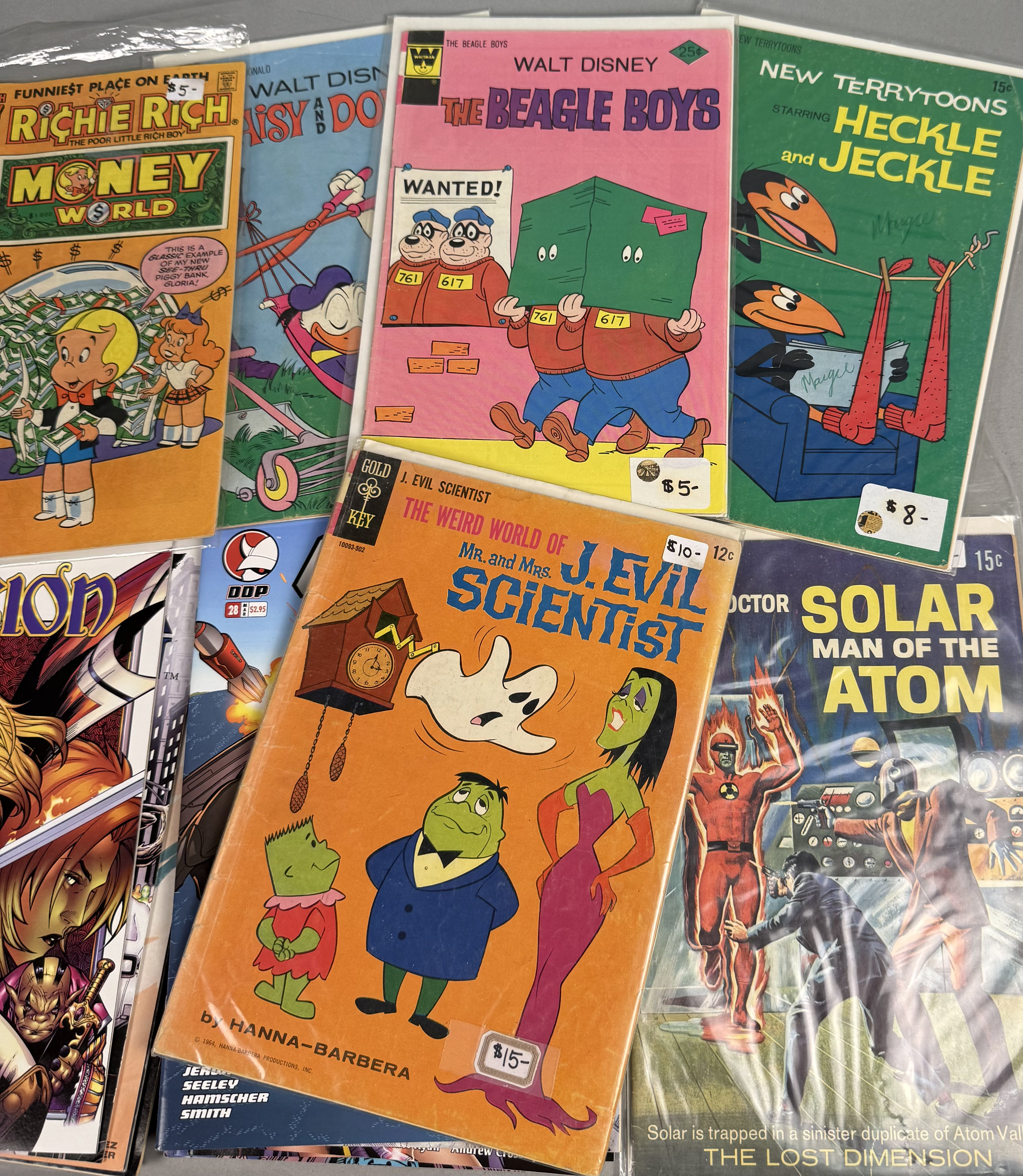 Collection of Vintage and Modern Comics
