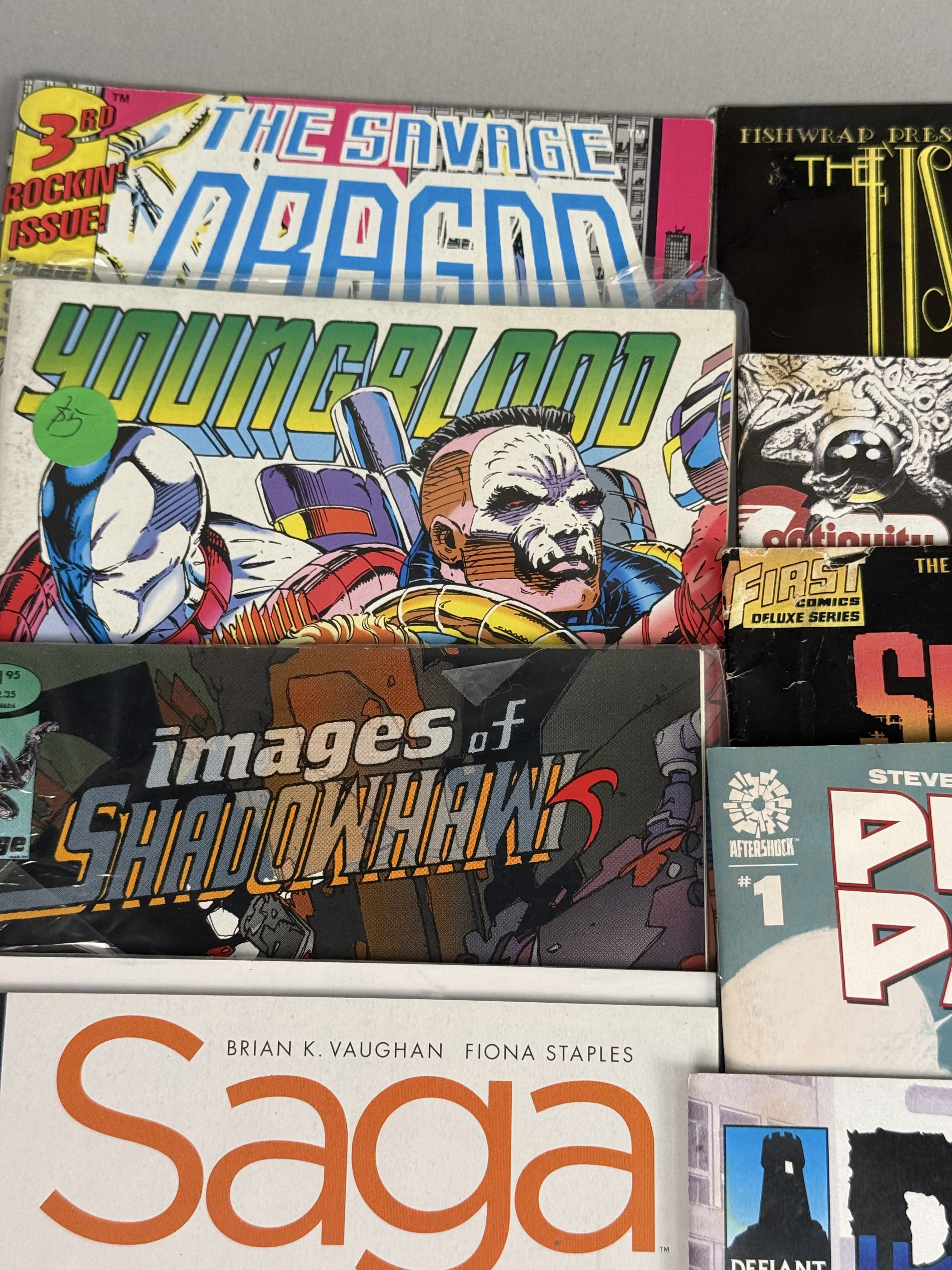 Collection of Vintage and Modern Comics